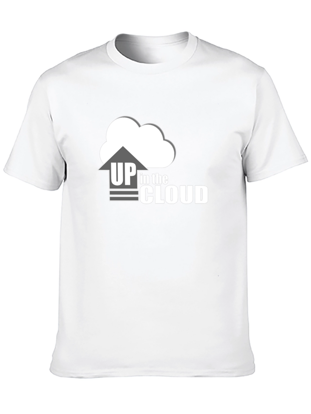 Up in the Cloud Black T-Shirt