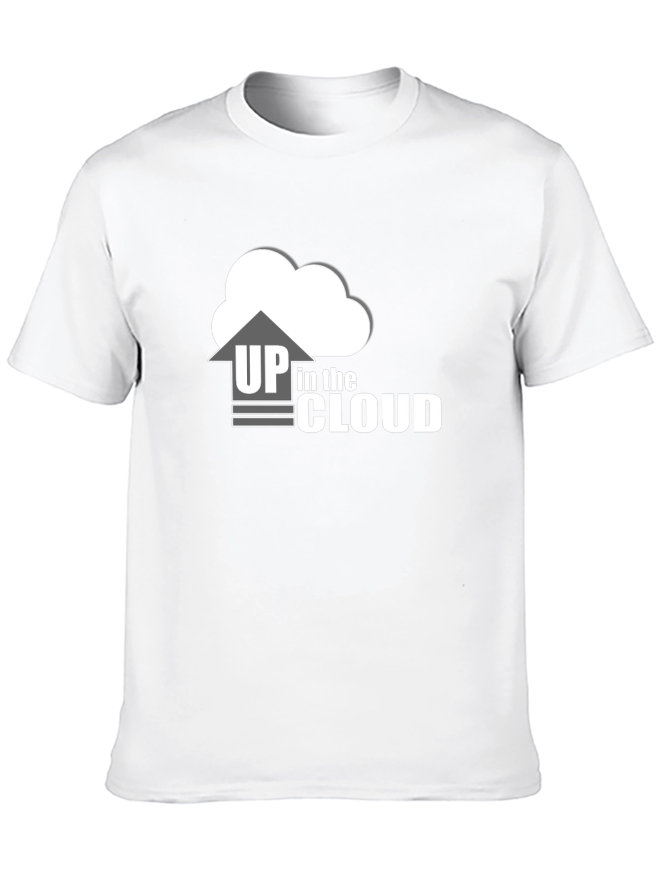 Up in the Cloud Black T-Shirt