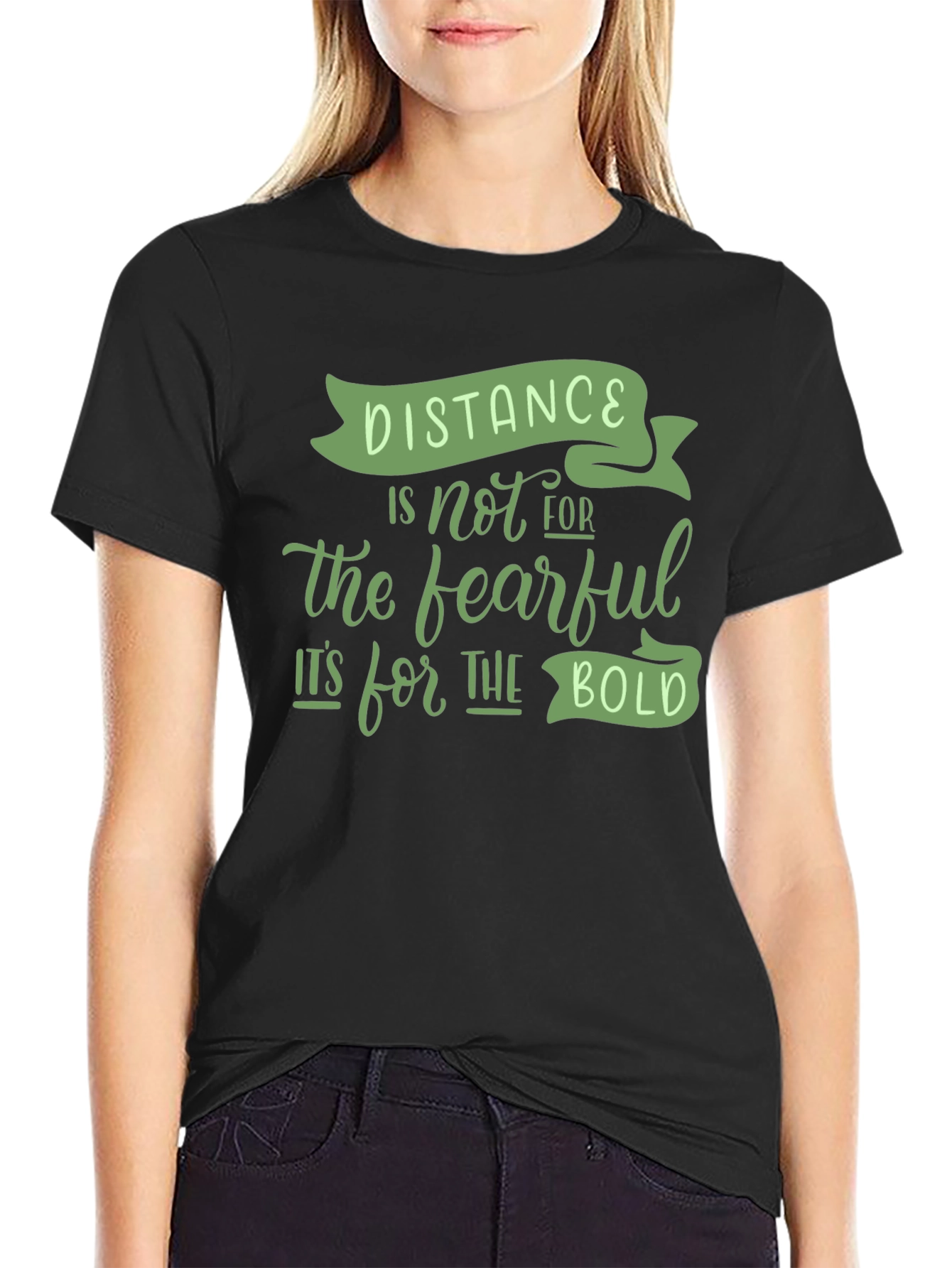 Distance is for the Bold Graphic Tee