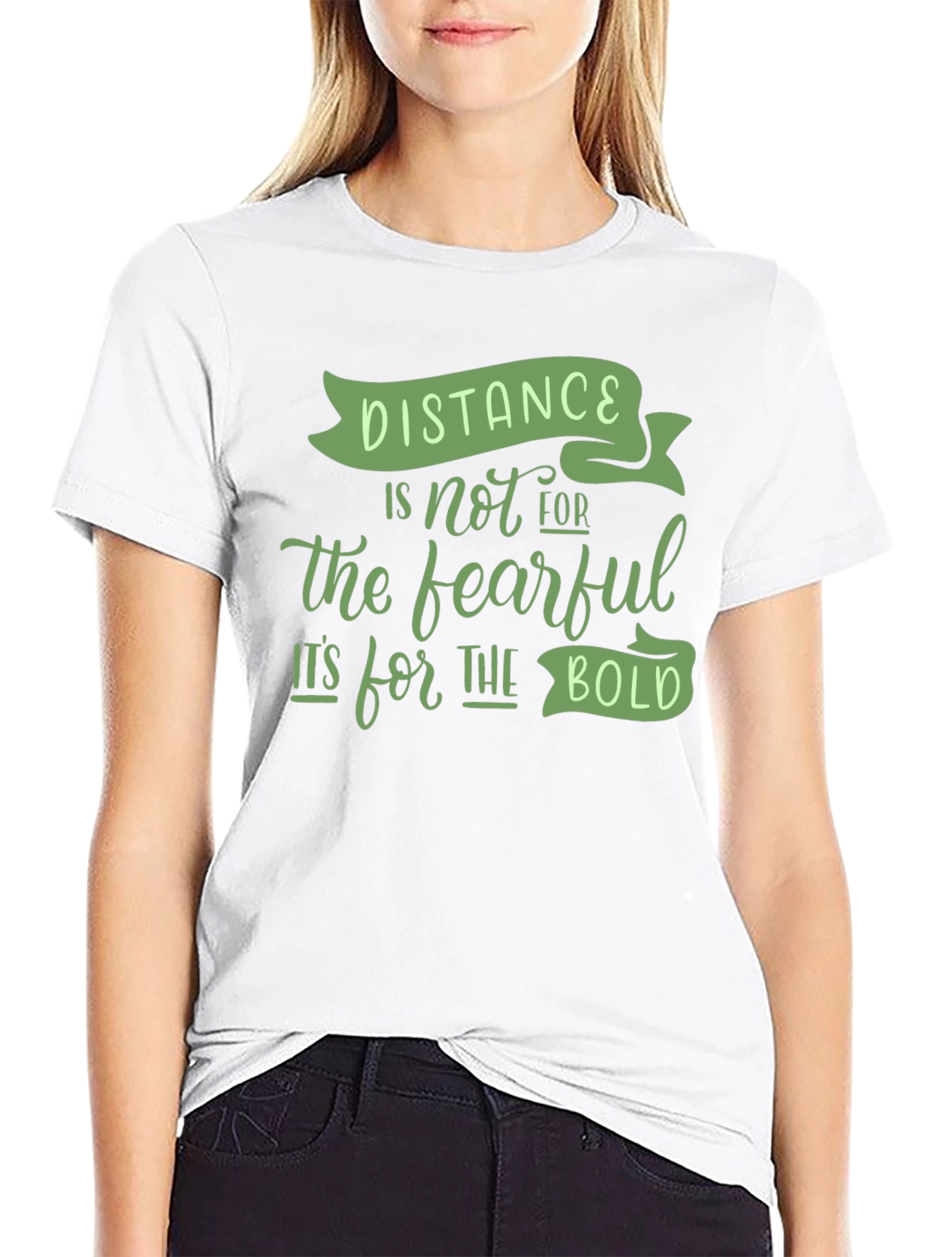 Distance is for the Bold Graphic Tee