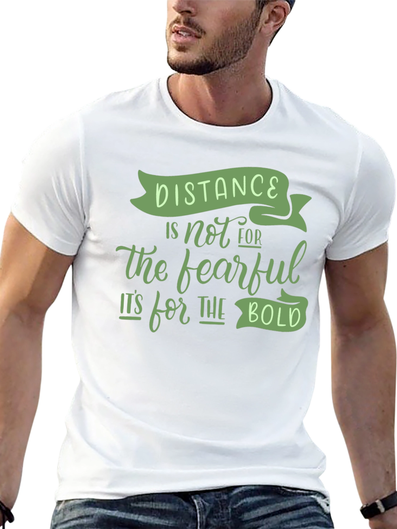 Distance is for the Bold Graphic Tee