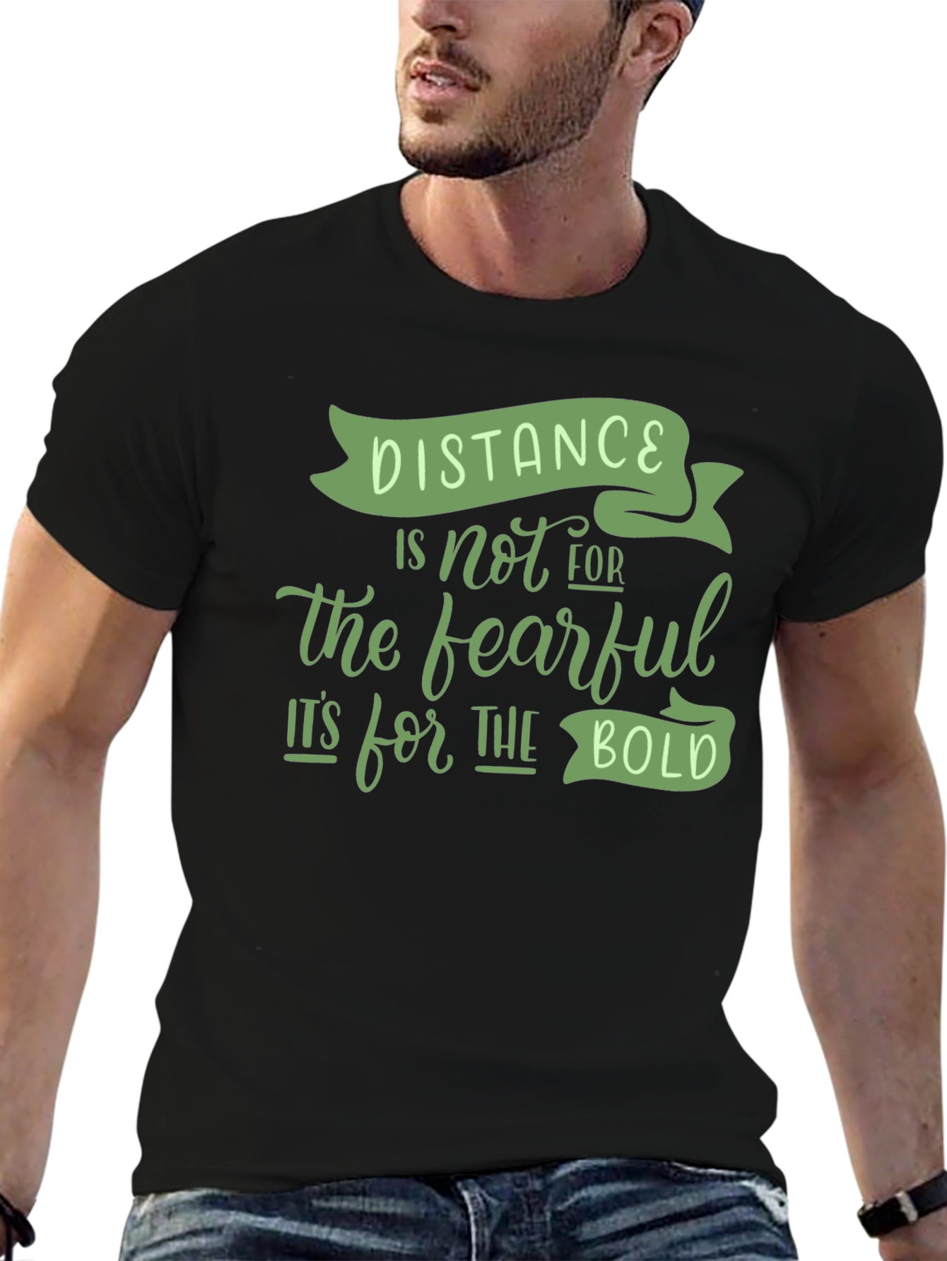 Distance is for the Bold Graphic Tee