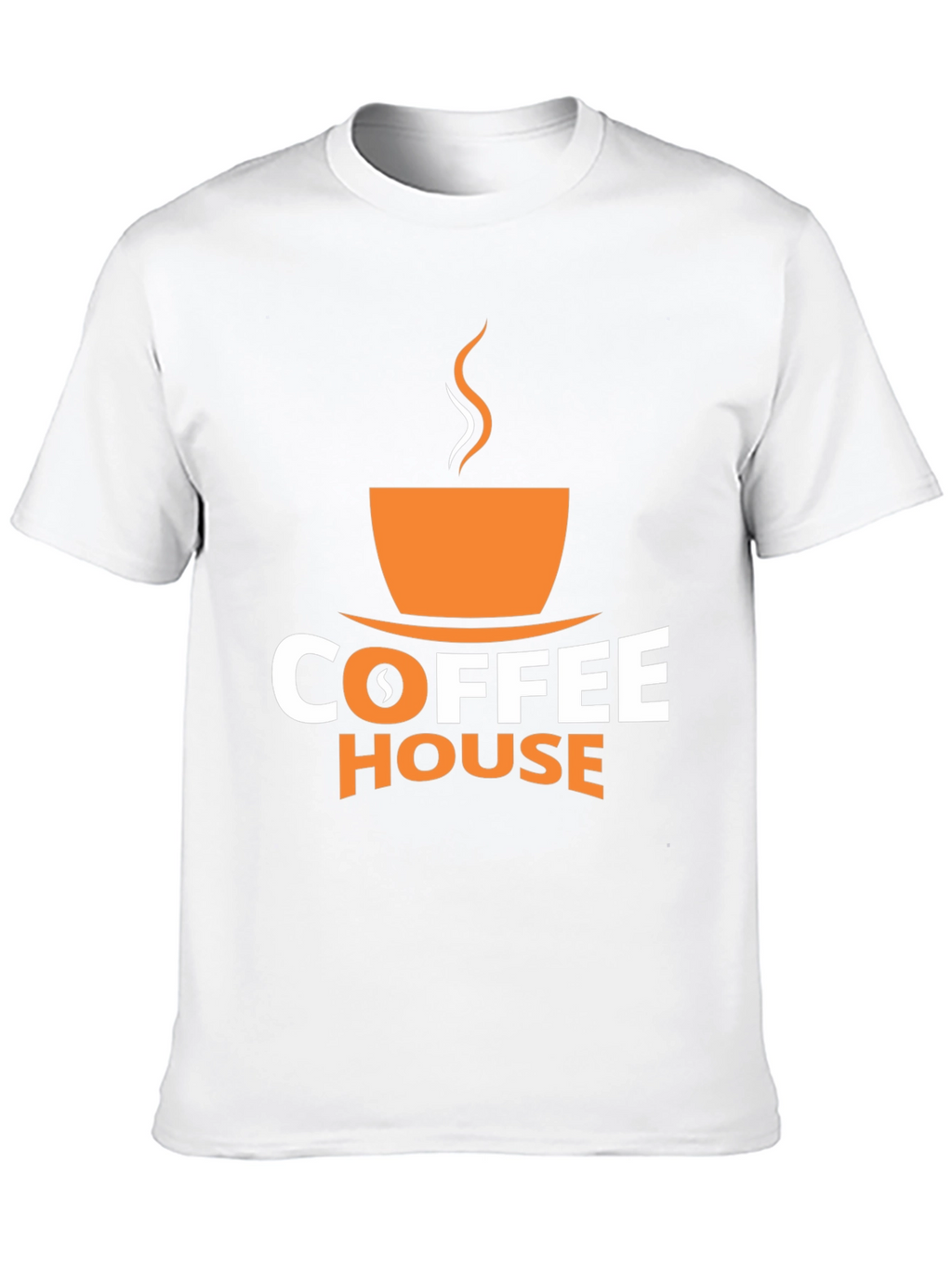 Coffee House Graphic Tee - Black Cotton Blend