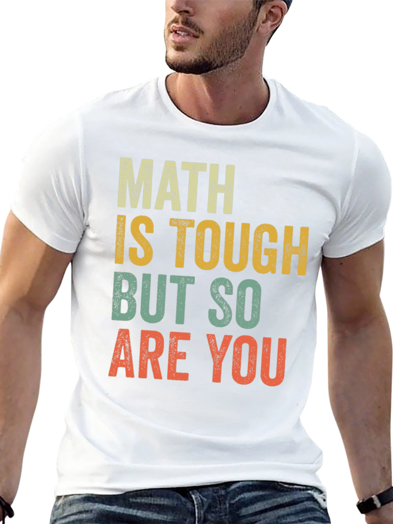 Math Is Tough T-Shirt - Vintage Style