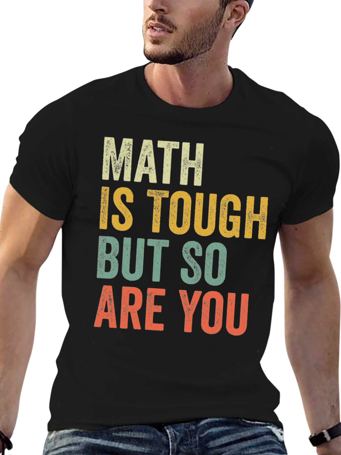 Math Is Tough T-Shirt - Vintage Style