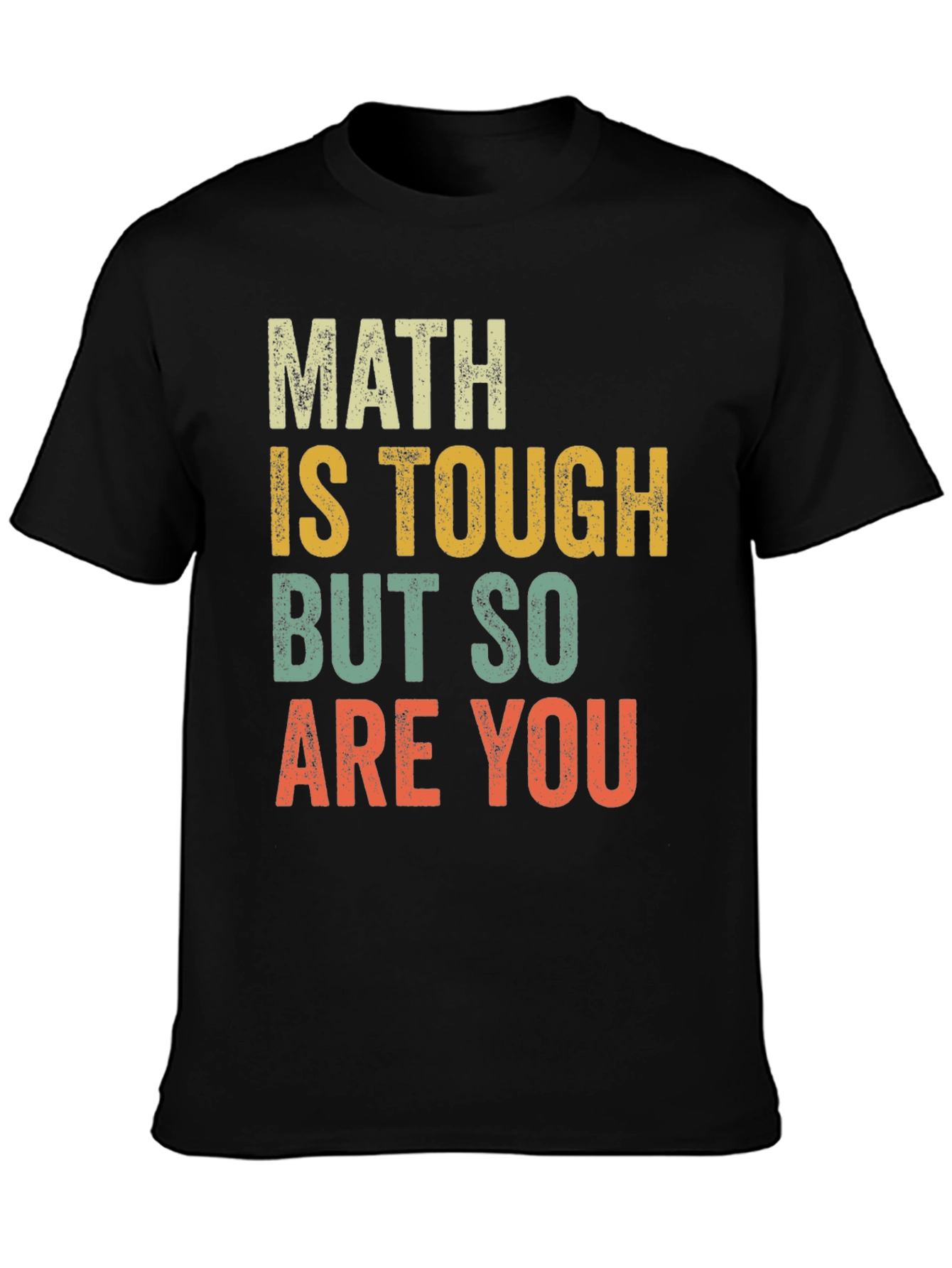 Math Is Tough T-Shirt - Vintage Style