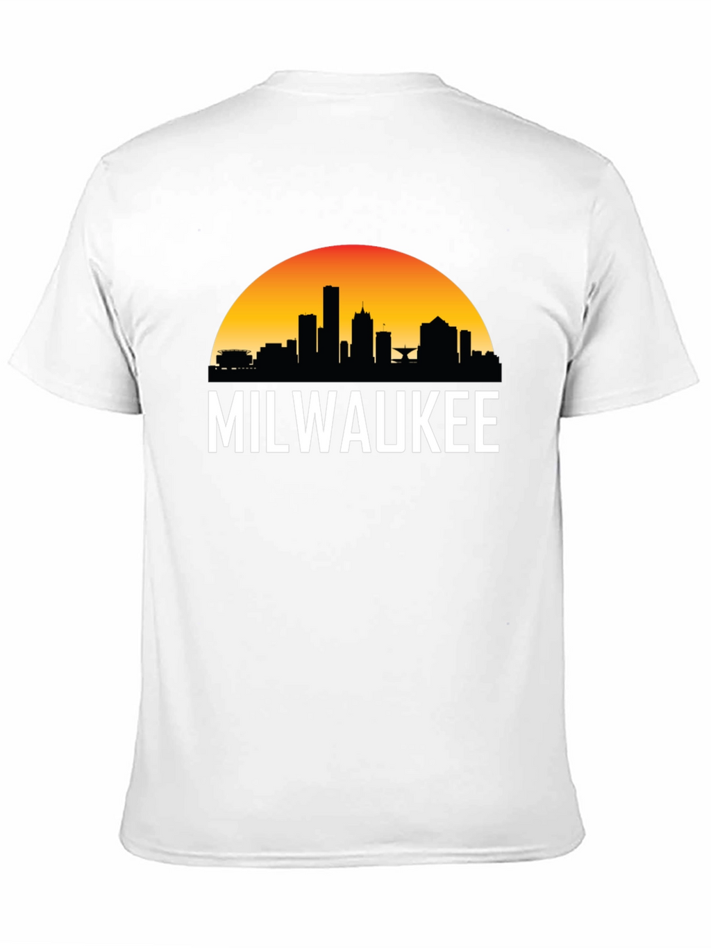 Milwaukee Skyline Graphic T-Shirt