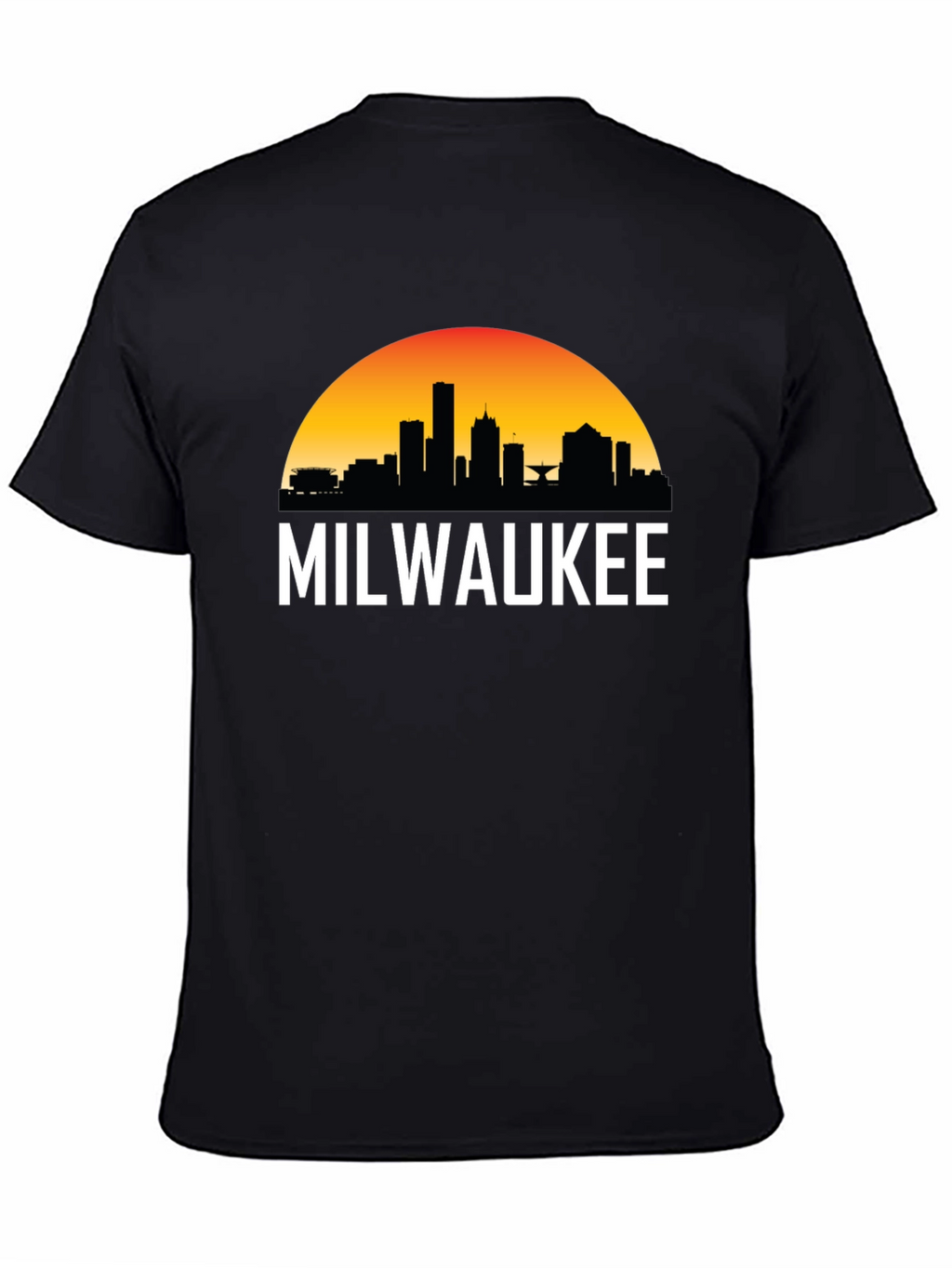 Milwaukee Skyline Graphic T-Shirt