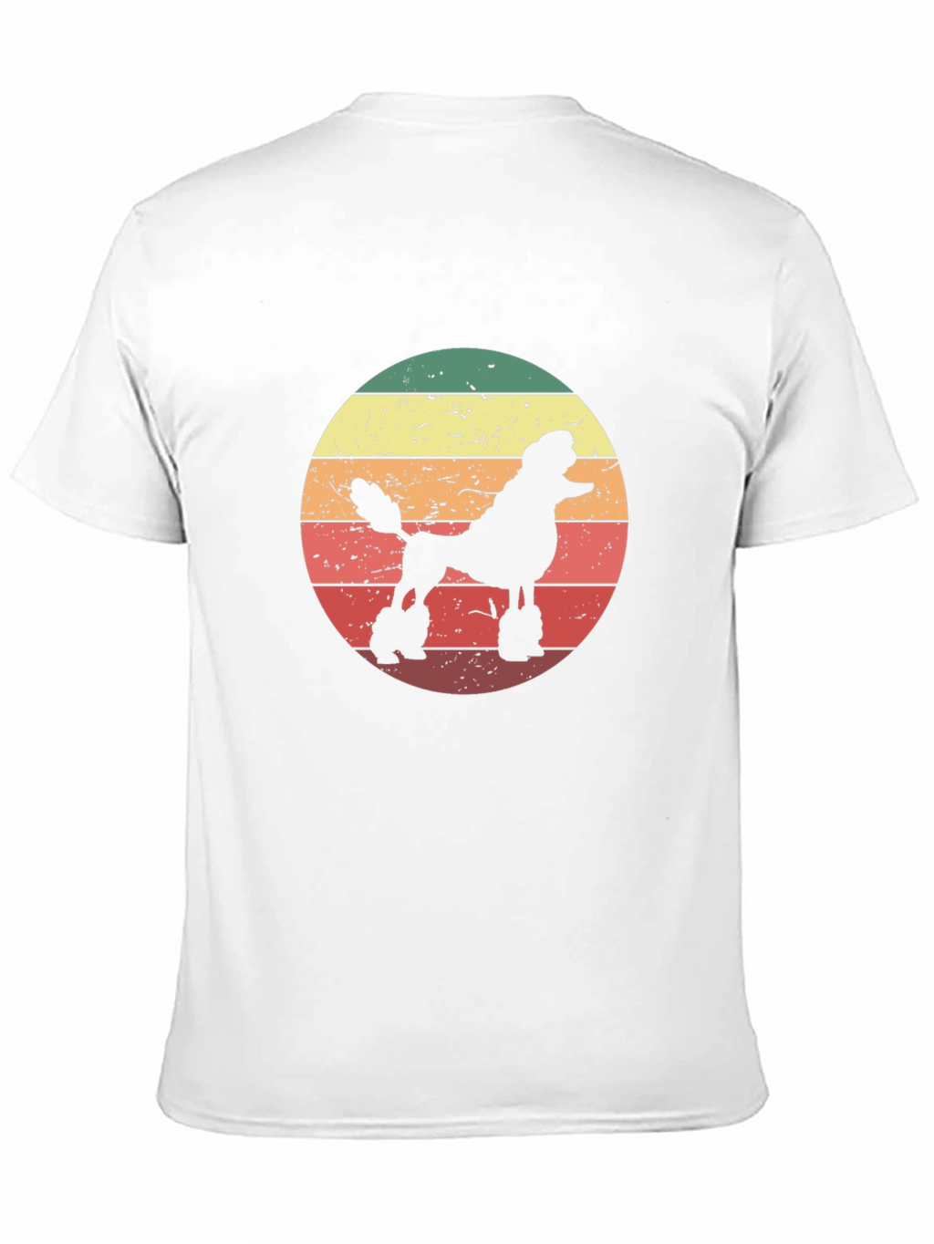Retro Poodle Silhouette T-Shirt