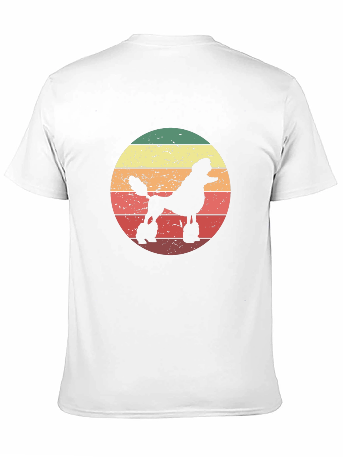 Retro Poodle Silhouette T-Shirt