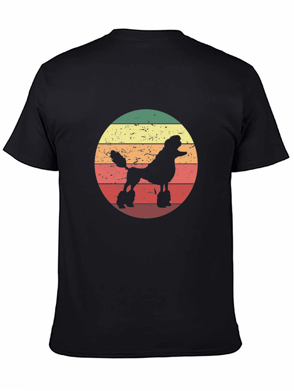 Retro Poodle Silhouette T-Shirt