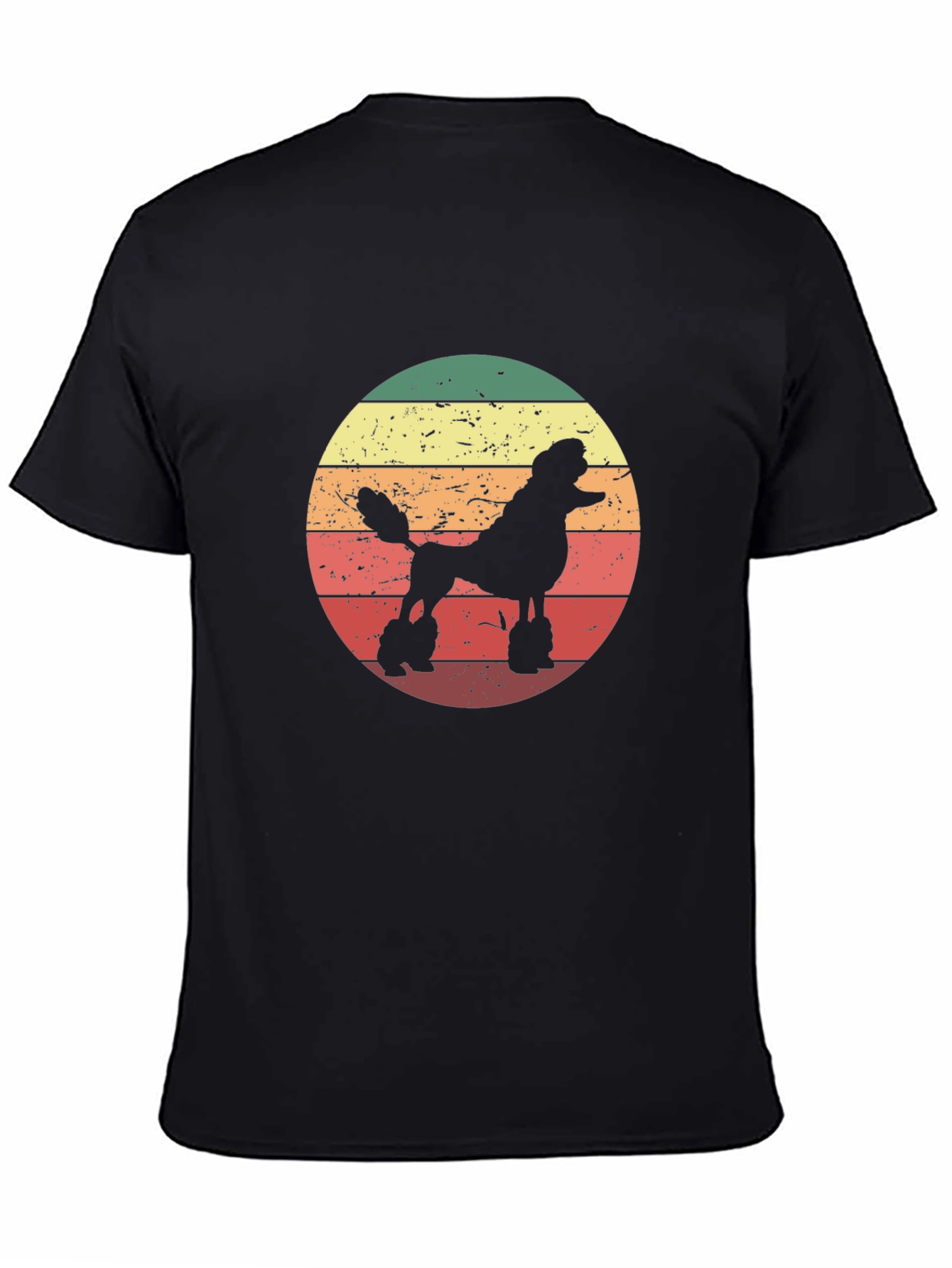 Retro Poodle Silhouette T-Shirt