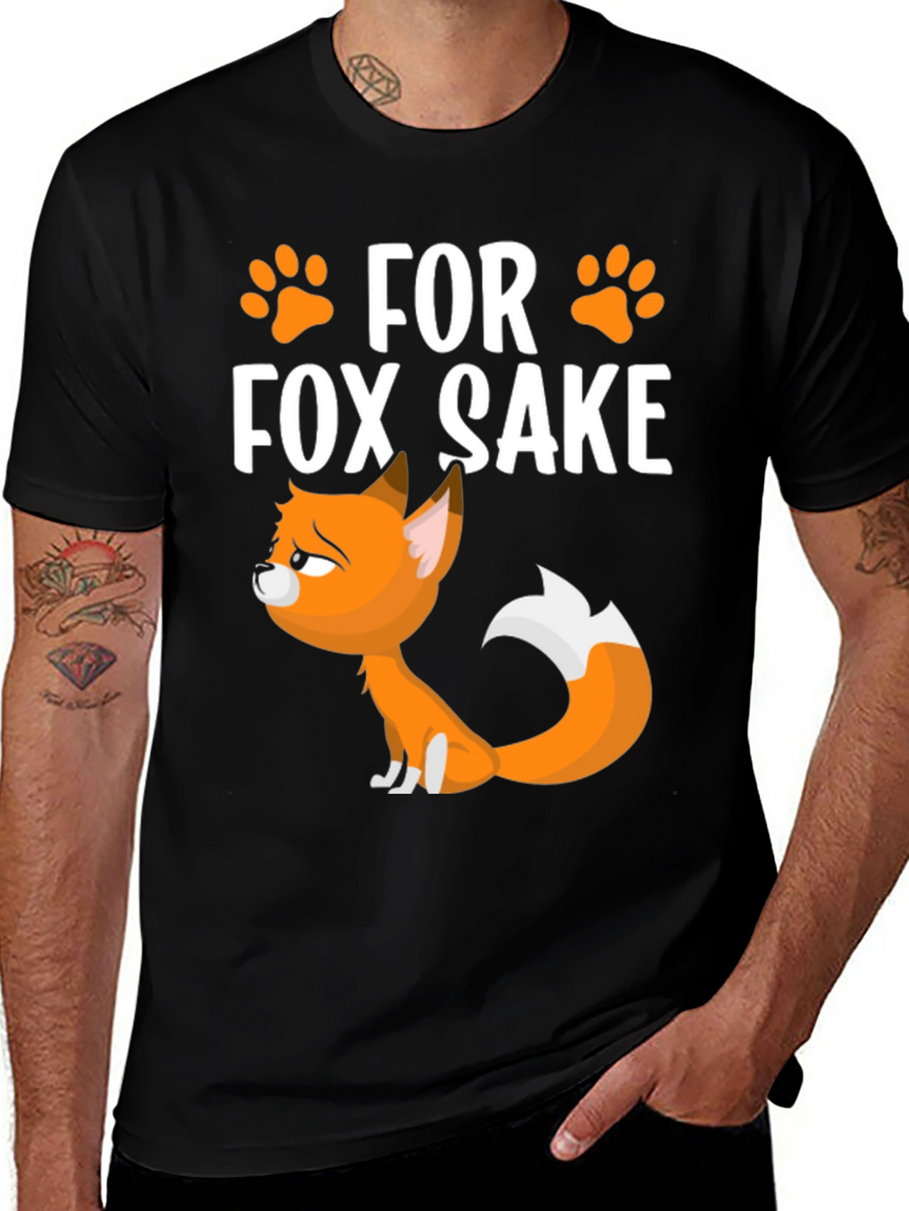 For Fox Sake Graphic Tee