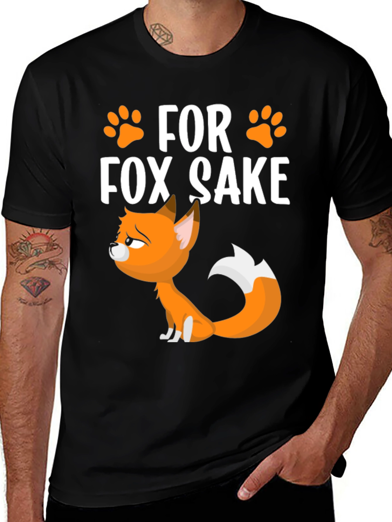 For Fox Sake Graphic Tee