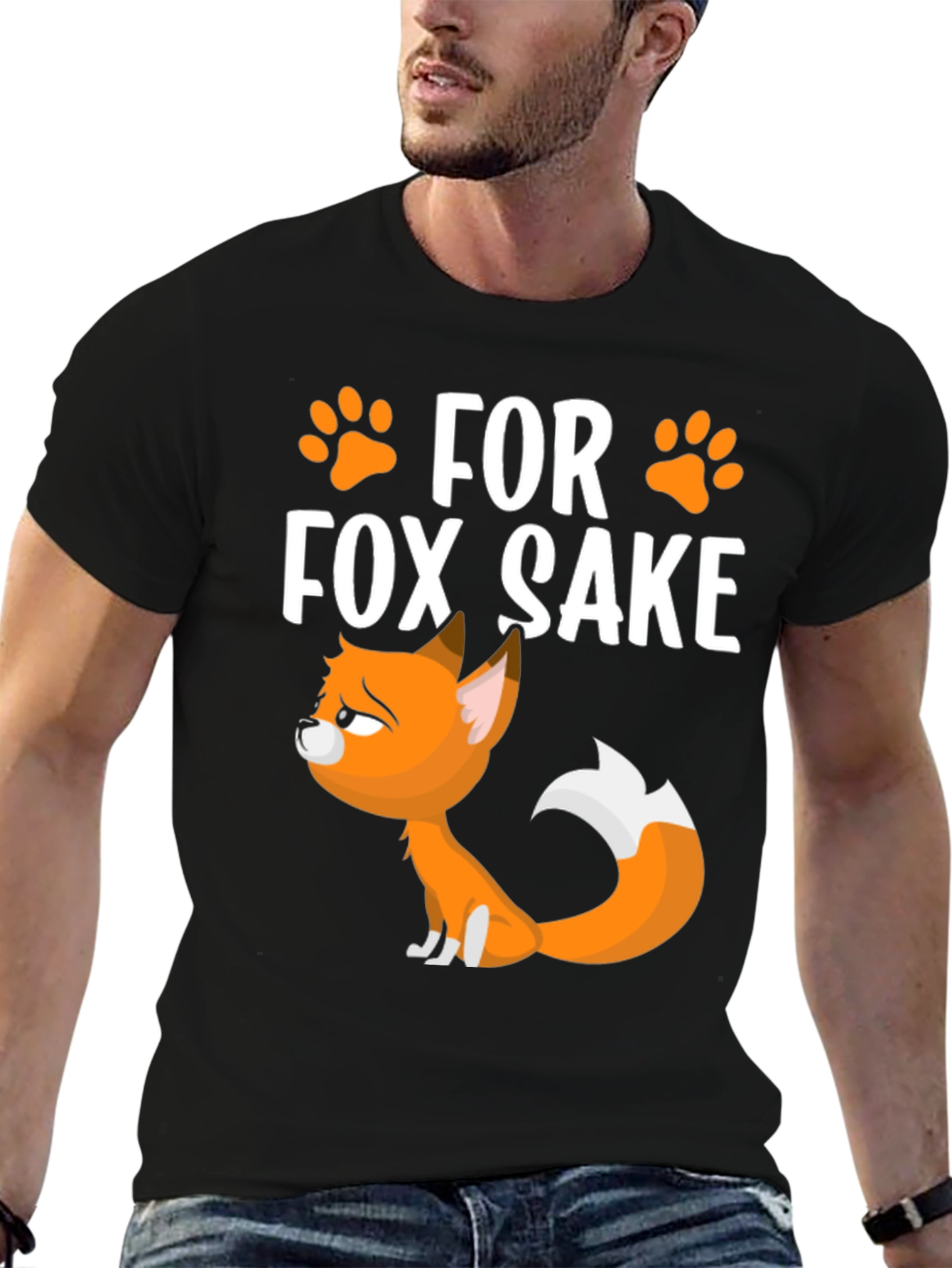 For Fox Sake Graphic Tee