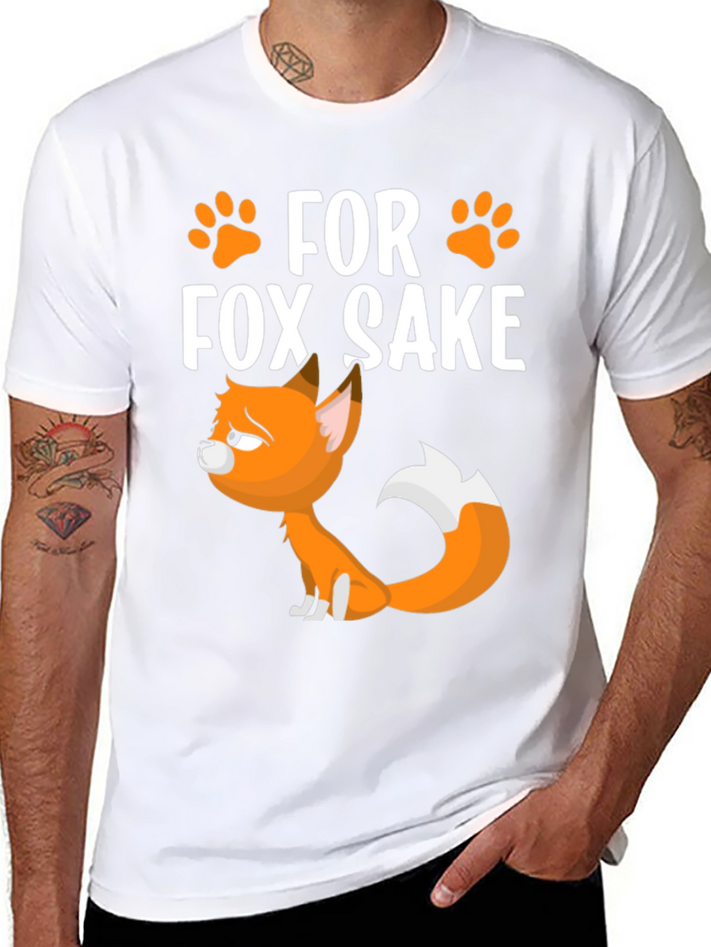 For Fox Sake Graphic Tee