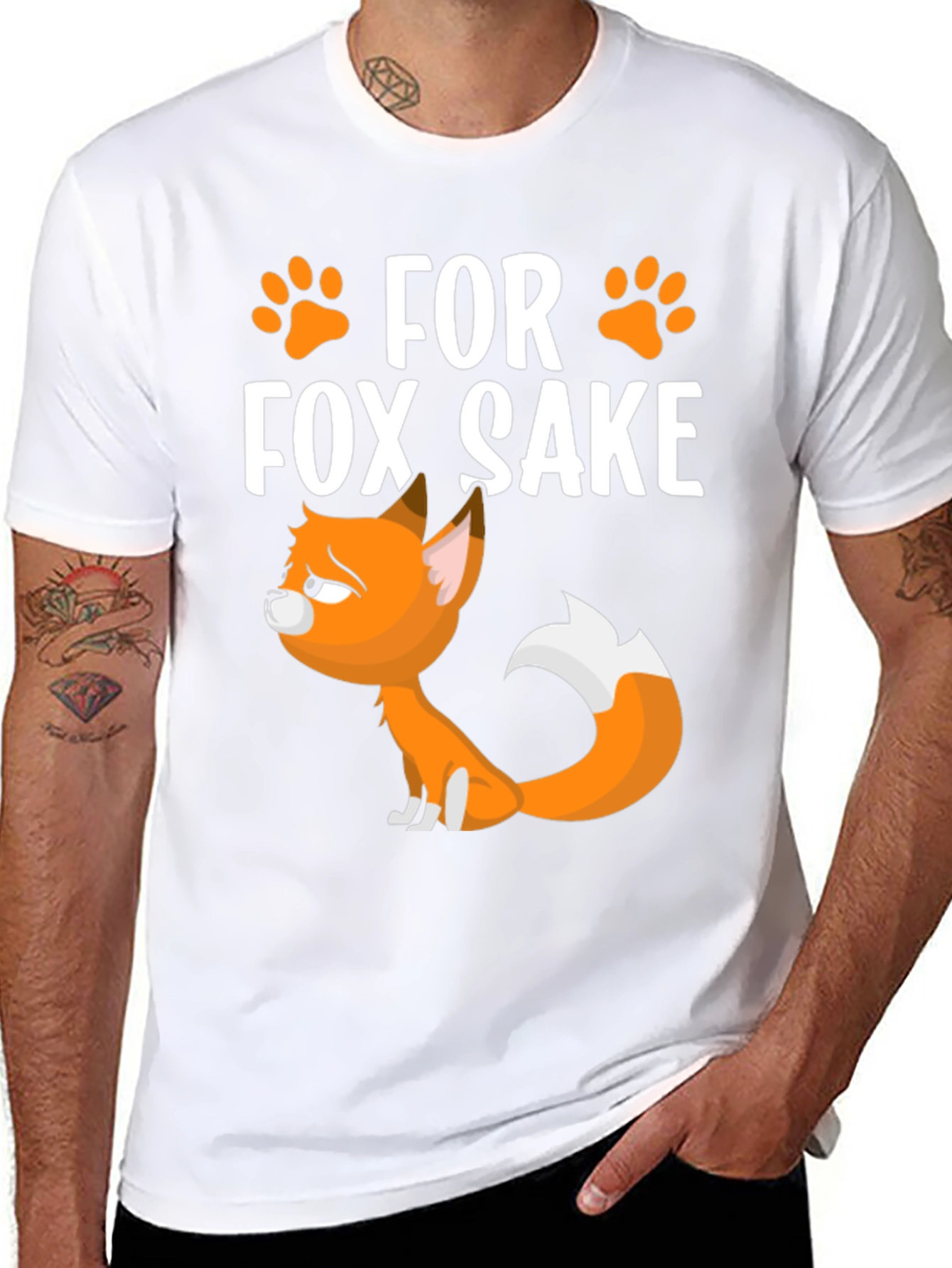 For Fox Sake Graphic Tee