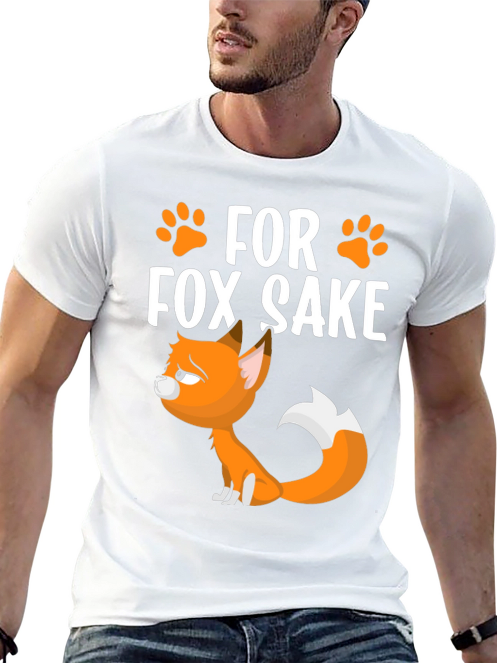 For Fox Sake Graphic Tee