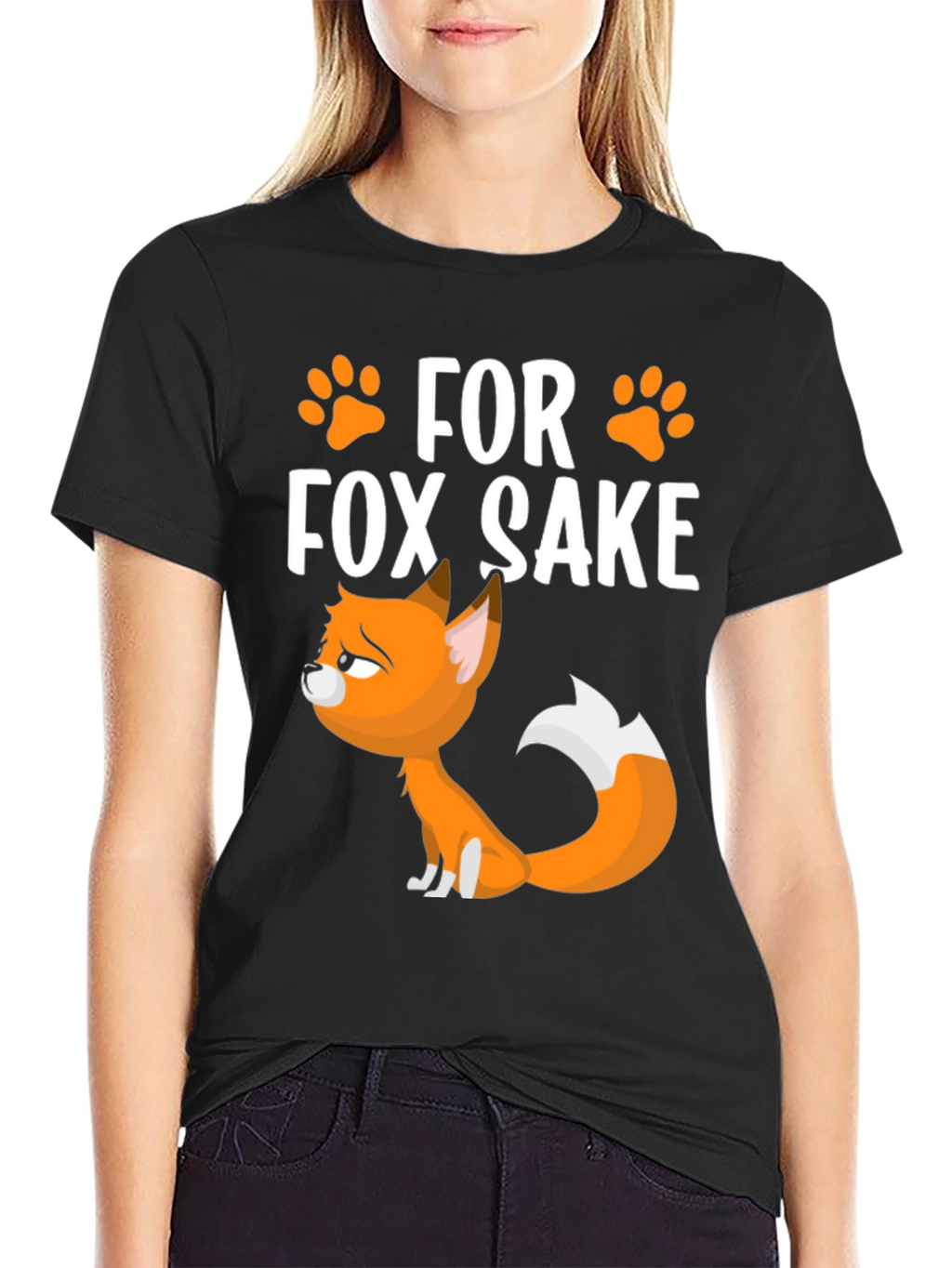 For Fox Sake Graphic Tee