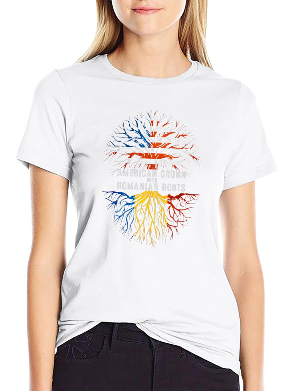 American Grown Romanian Roots T-Shirt
