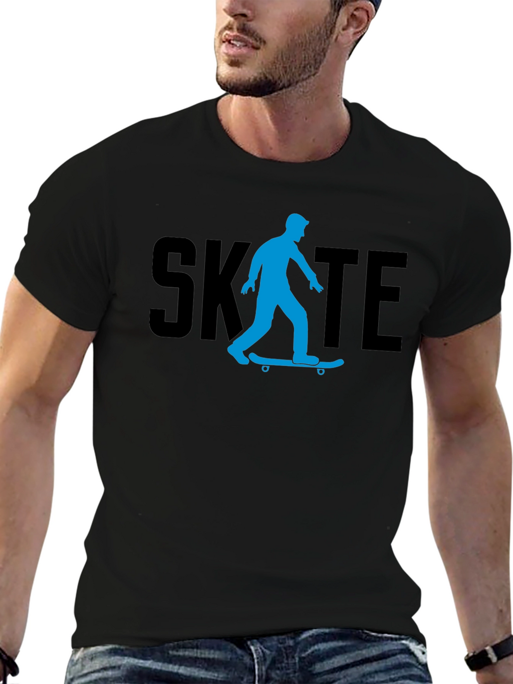 Skate T-Shirt - Cool Skateboarder Design