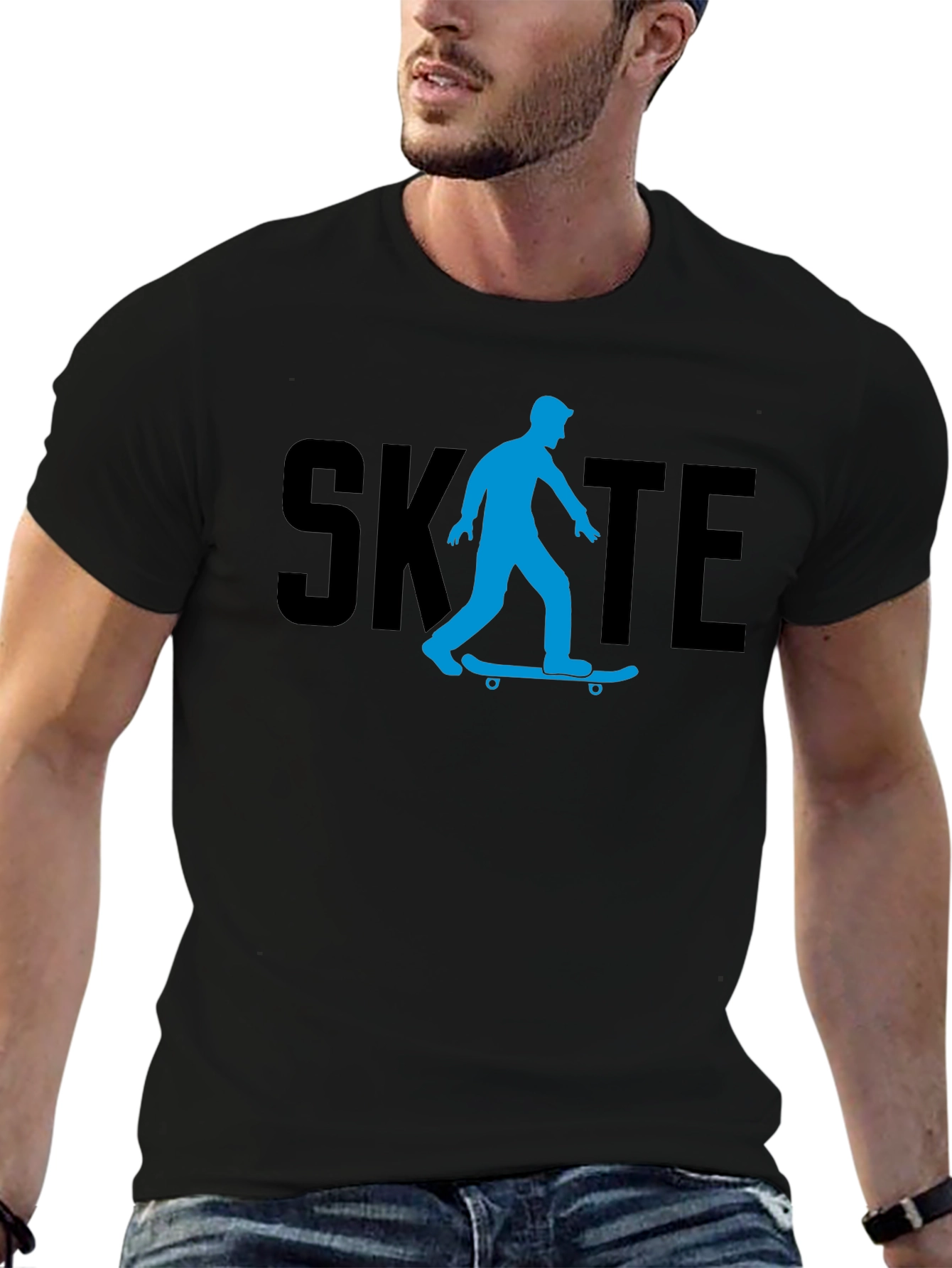Skate T-Shirt - Cool Skateboarder Design