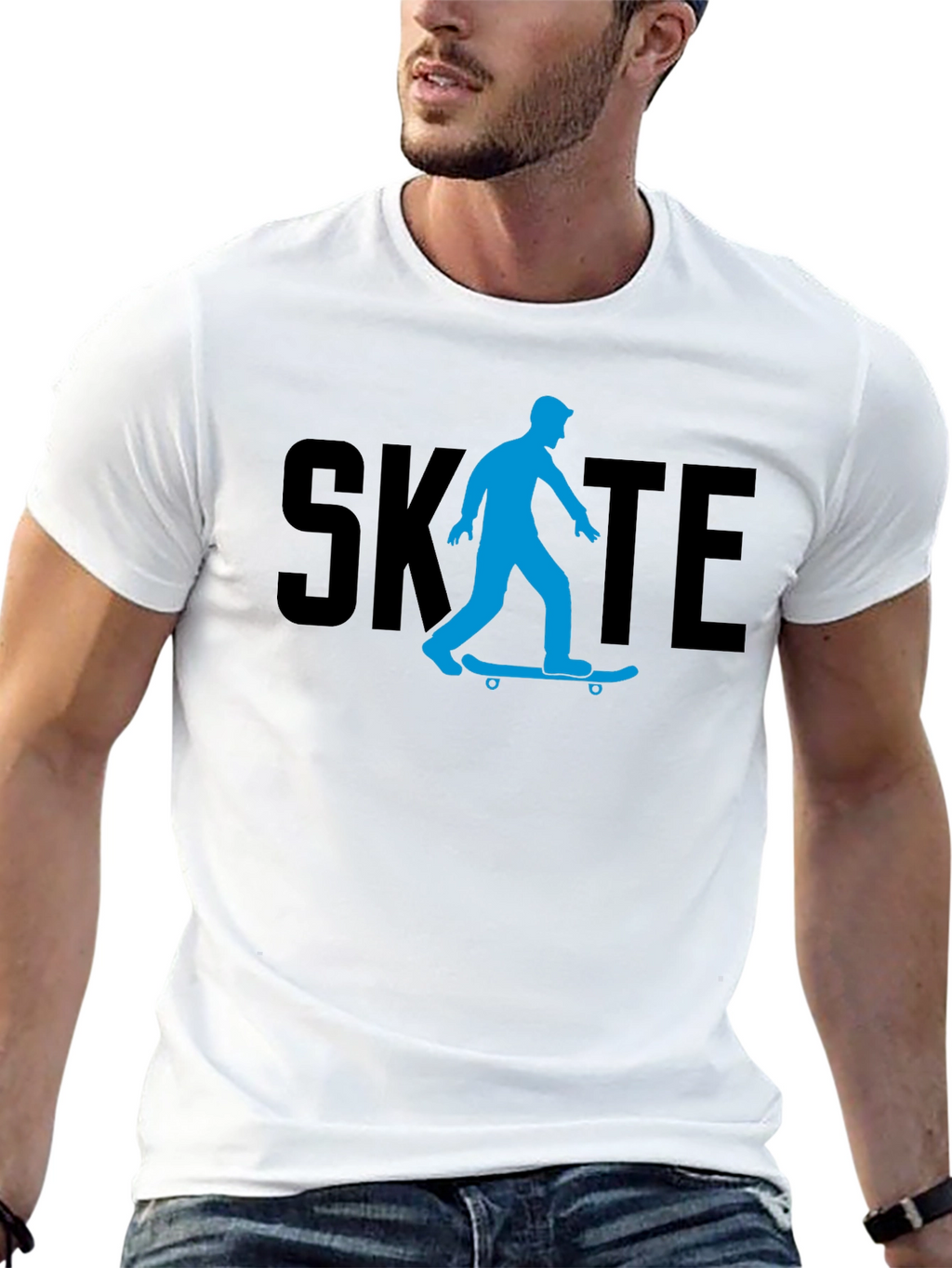 Skate T-Shirt - Cool Skateboarder Design