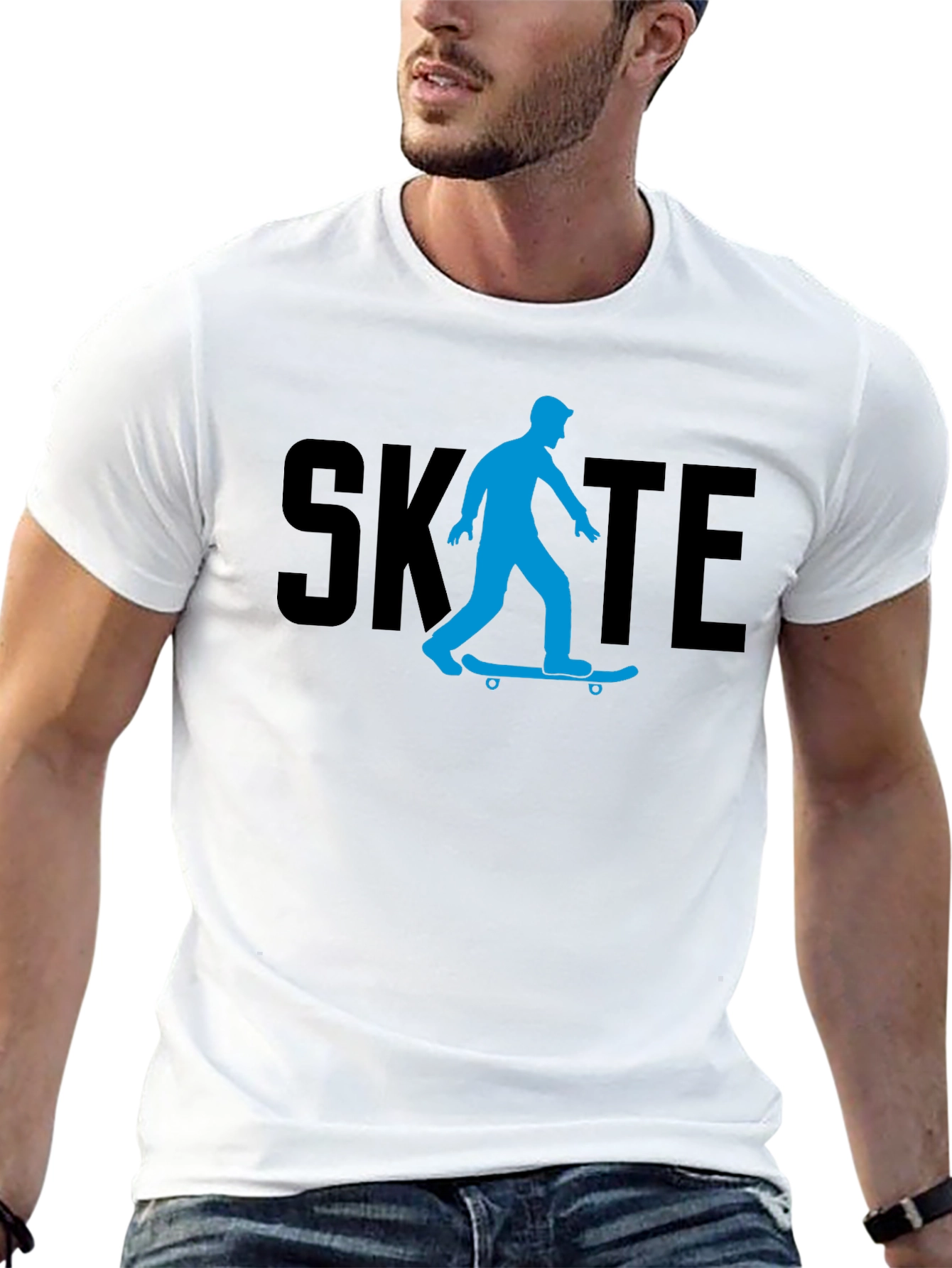 Skate T-Shirt - Cool Skateboarder Design