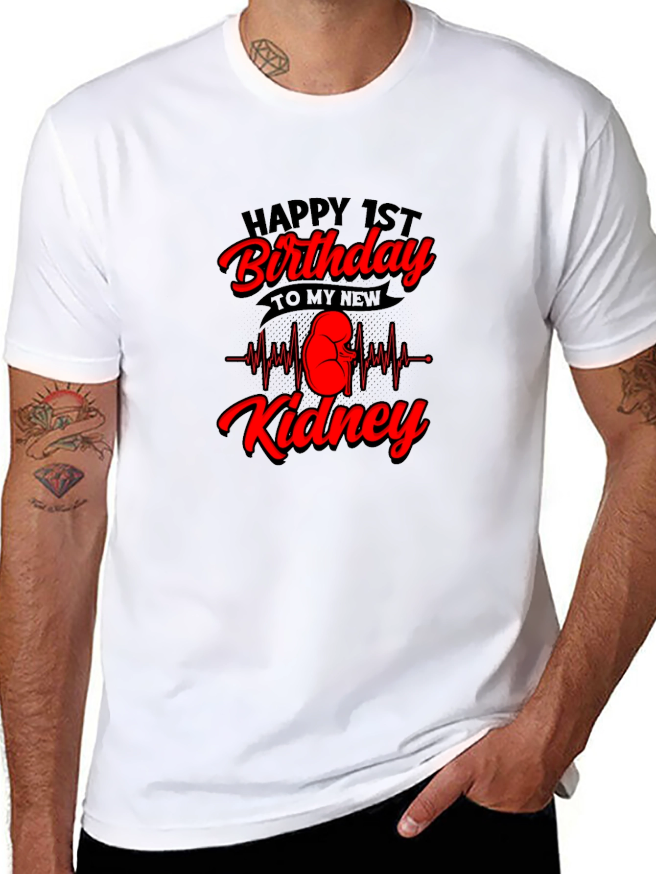 Happy 1st Birthday Kidney T-Shirt