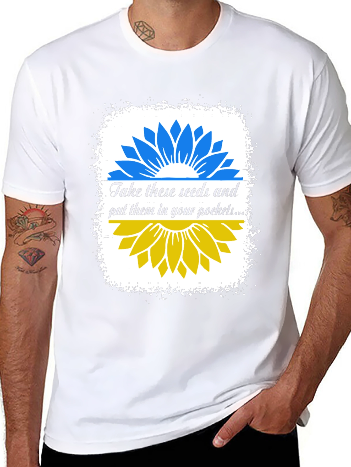 Ukraine Sunflower Seeds T-Shirt