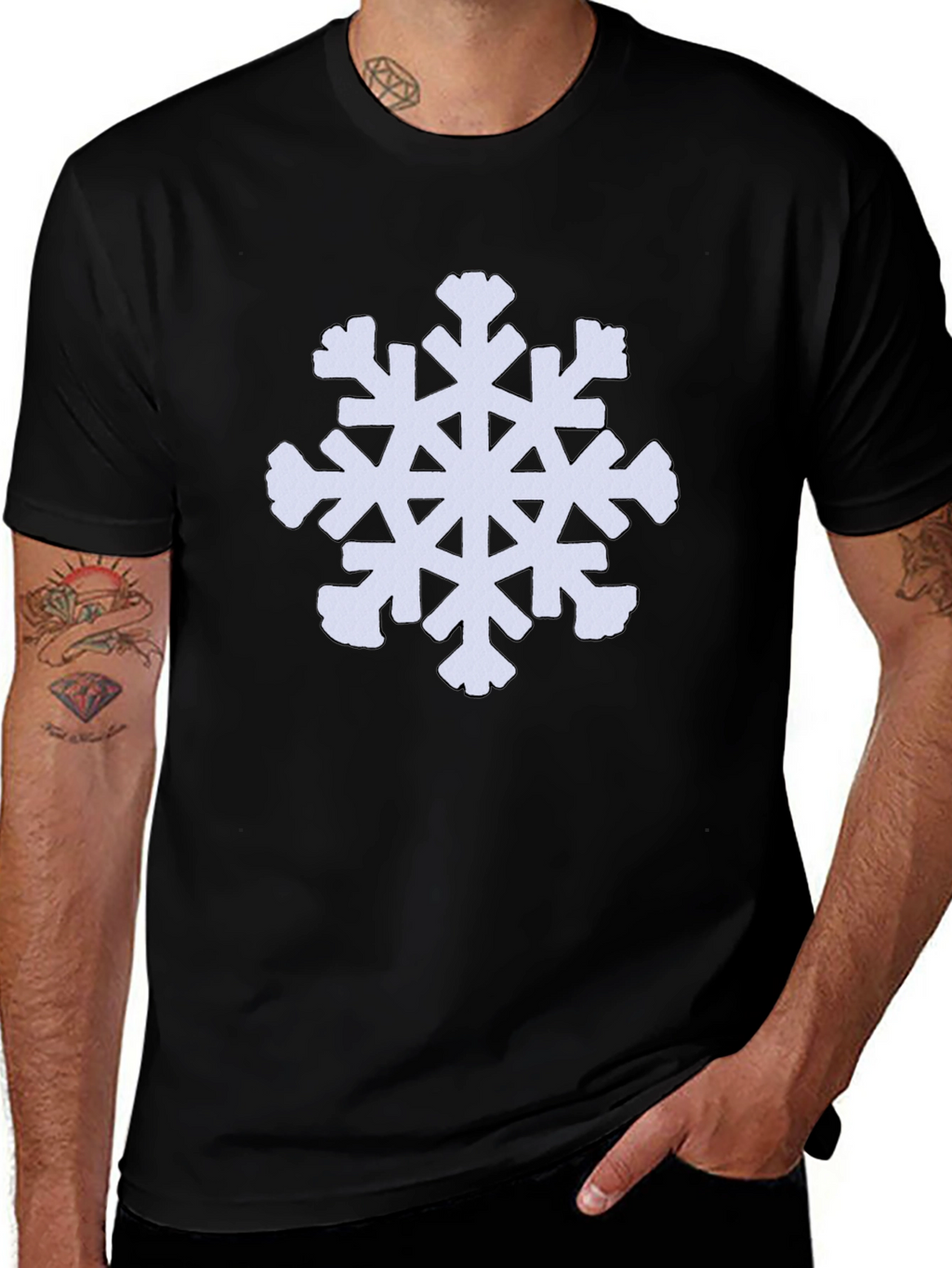 Snowflake Graphic Tee - Holiday Style