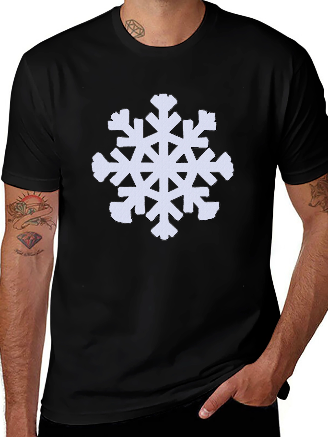 Snowflake Graphic Tee - Holiday Style