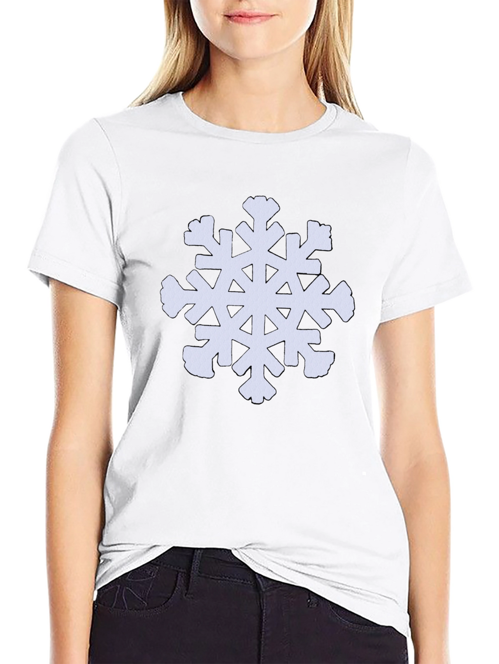 Snowflake Graphic Tee - Holiday Style