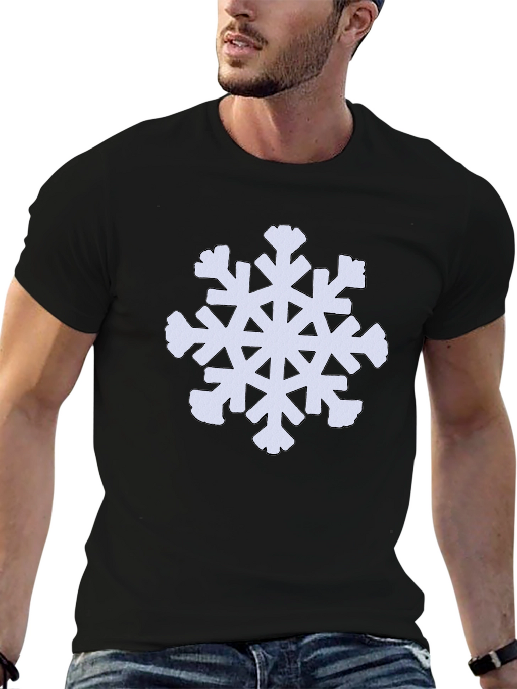 Snowflake Graphic Tee - Holiday Style