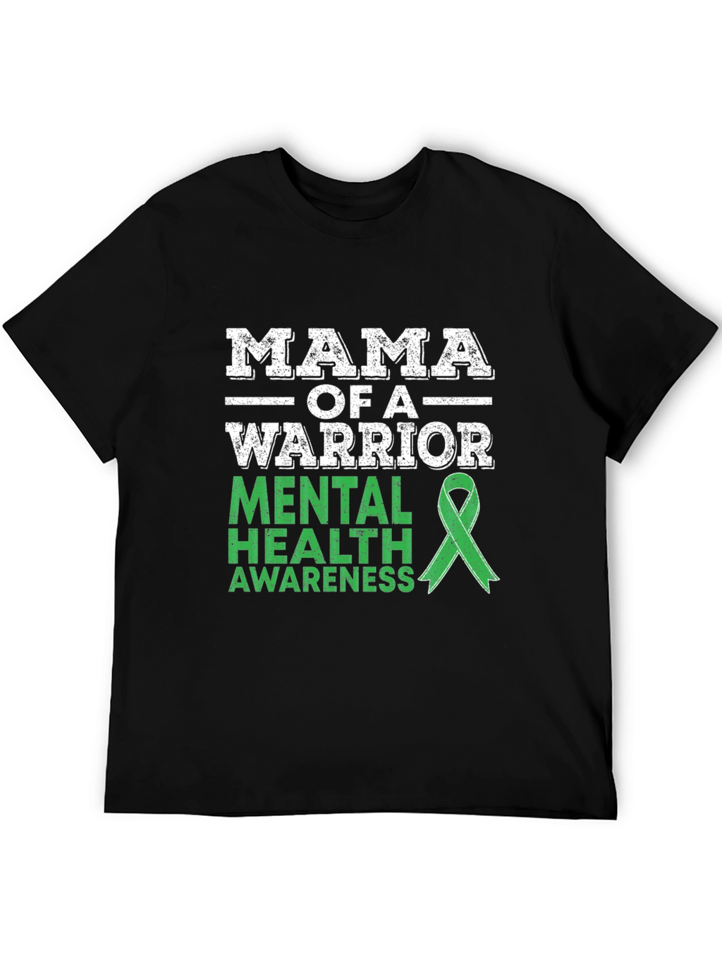 Mama of a Warrior Mental Health Awareness T-Shirt