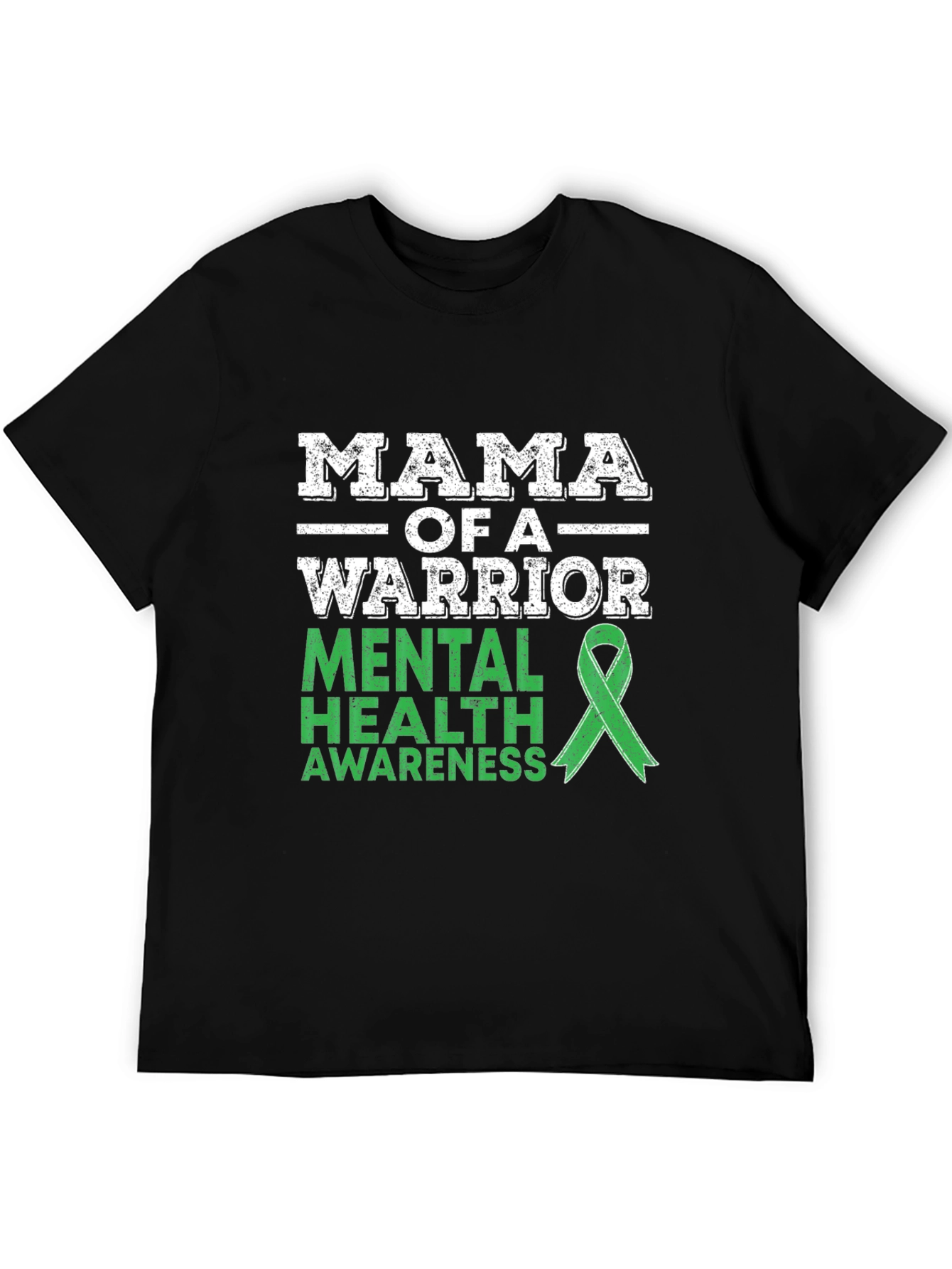 Mama of a Warrior Mental Health Awareness T-Shirt