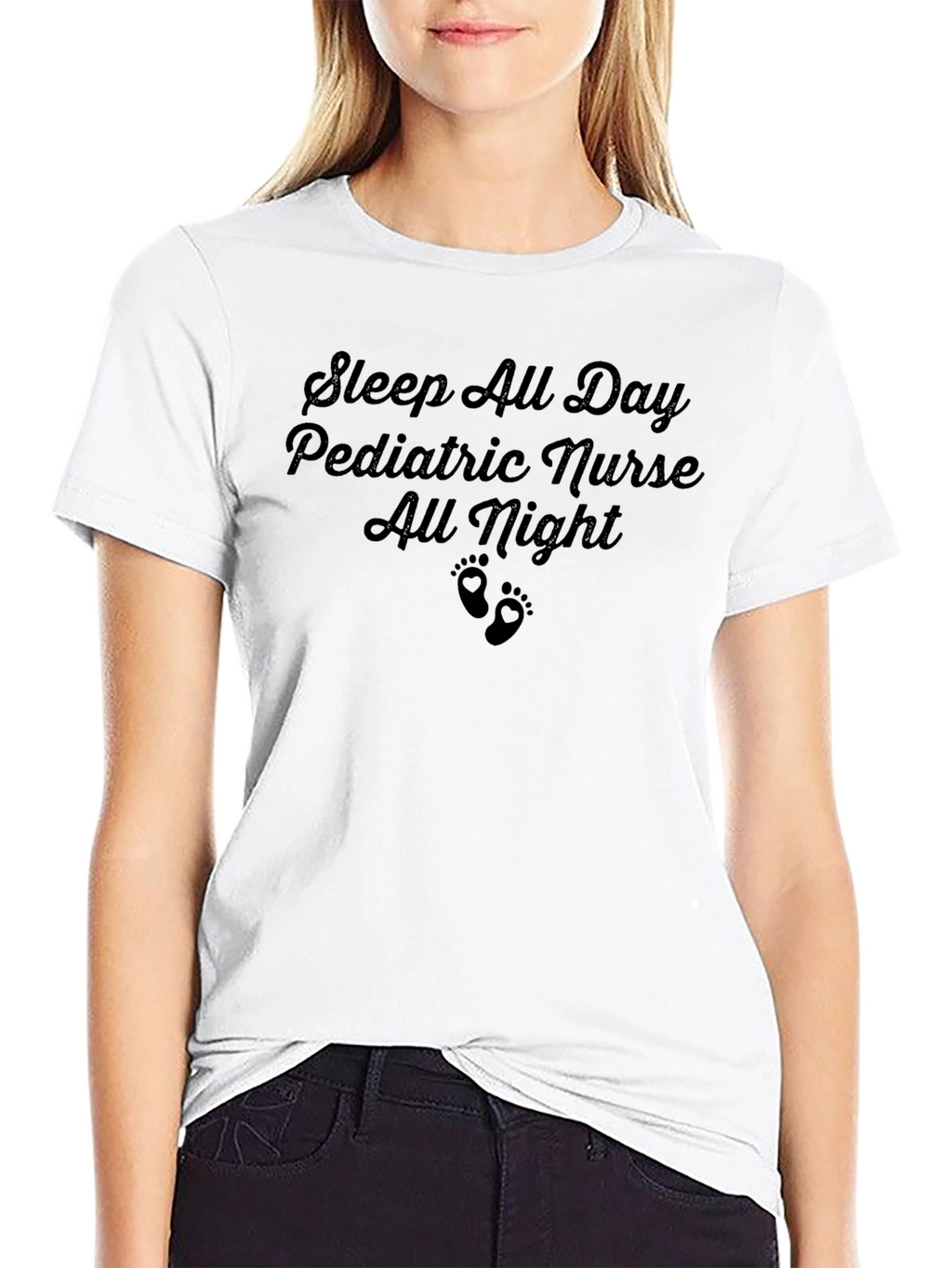 Pediatric Nurse T-Shirt - Sleep All Day