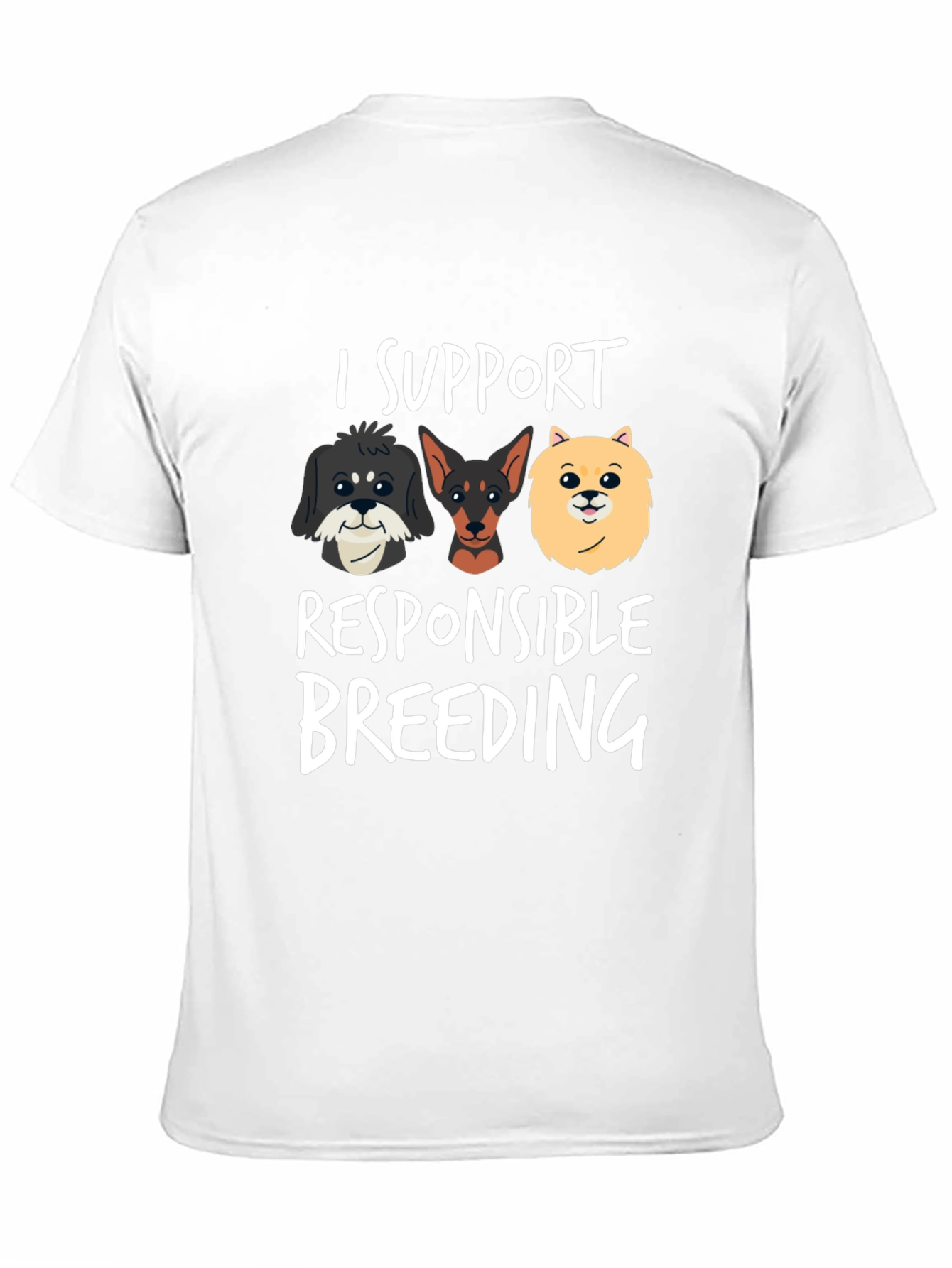 I Support Responsible Breeding Graphic T-Shirt