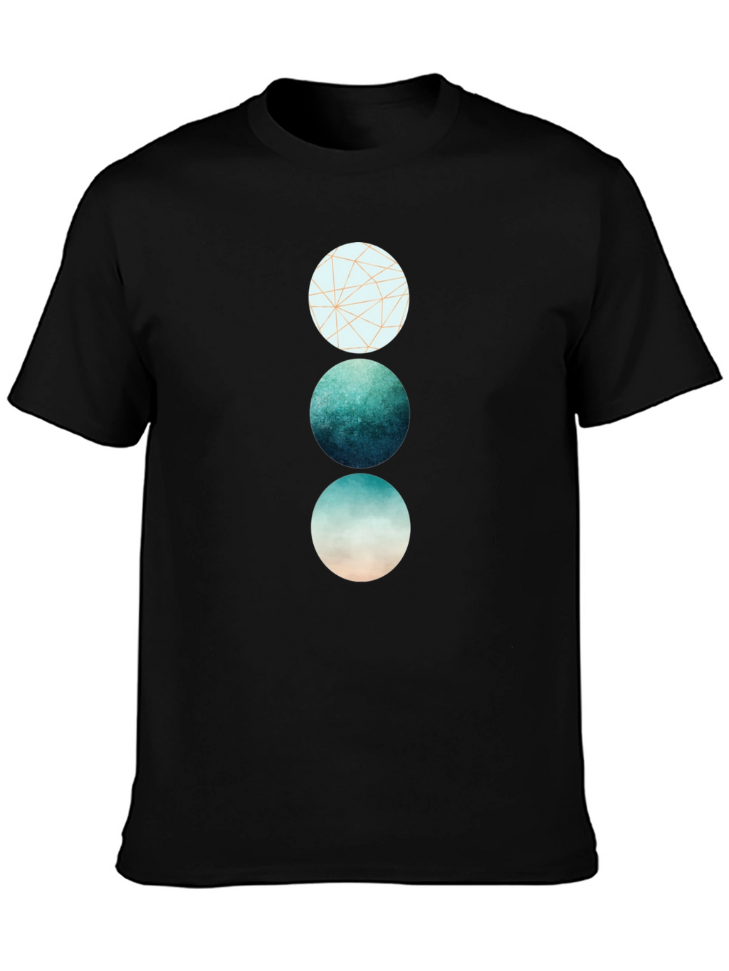 Geometric Circle Graphic Tee