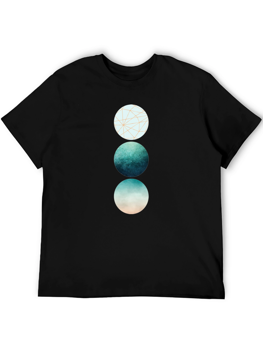 Geometric Circle Graphic Tee