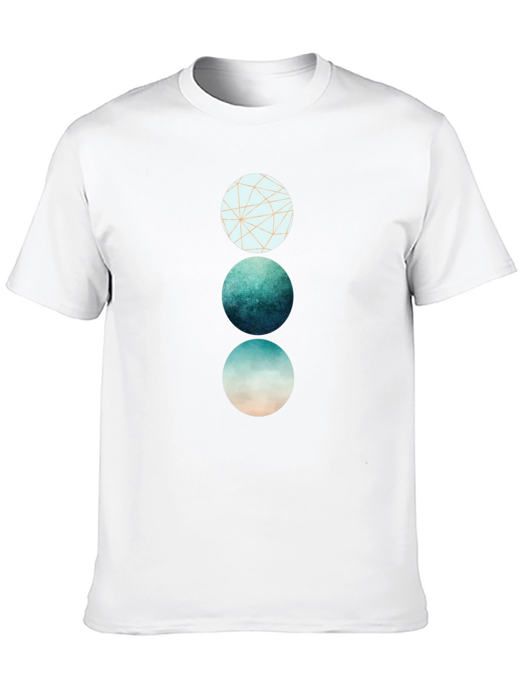 Geometric Circle Graphic Tee