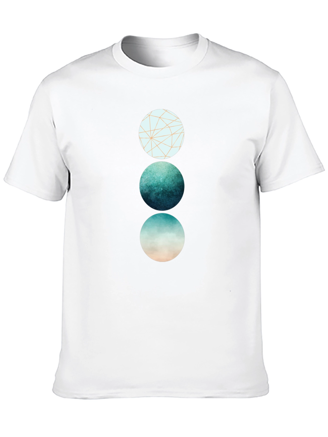 Geometric Circle Graphic Tee