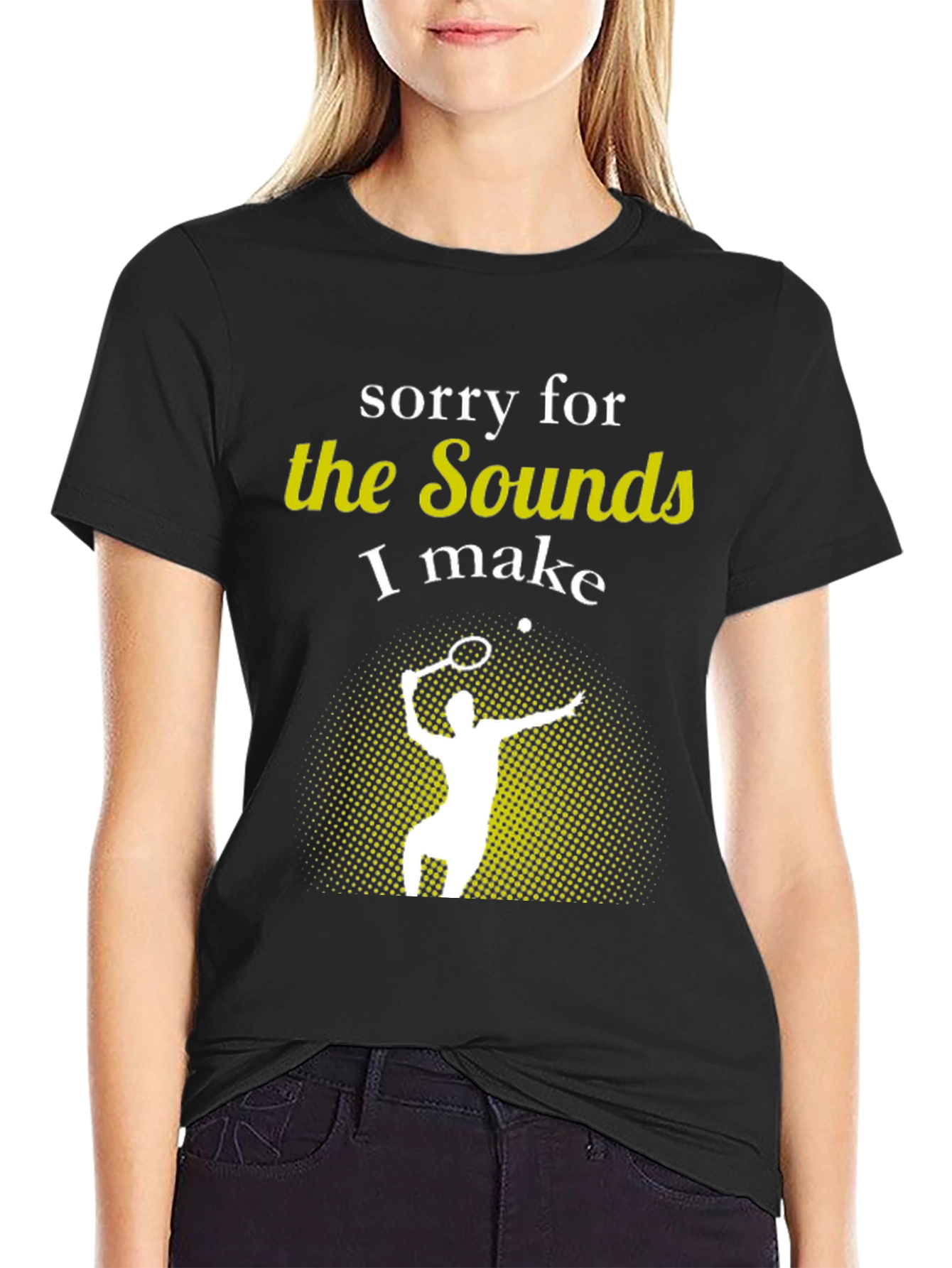 Tennis Sounds T-Shirt - Funny Player Tee