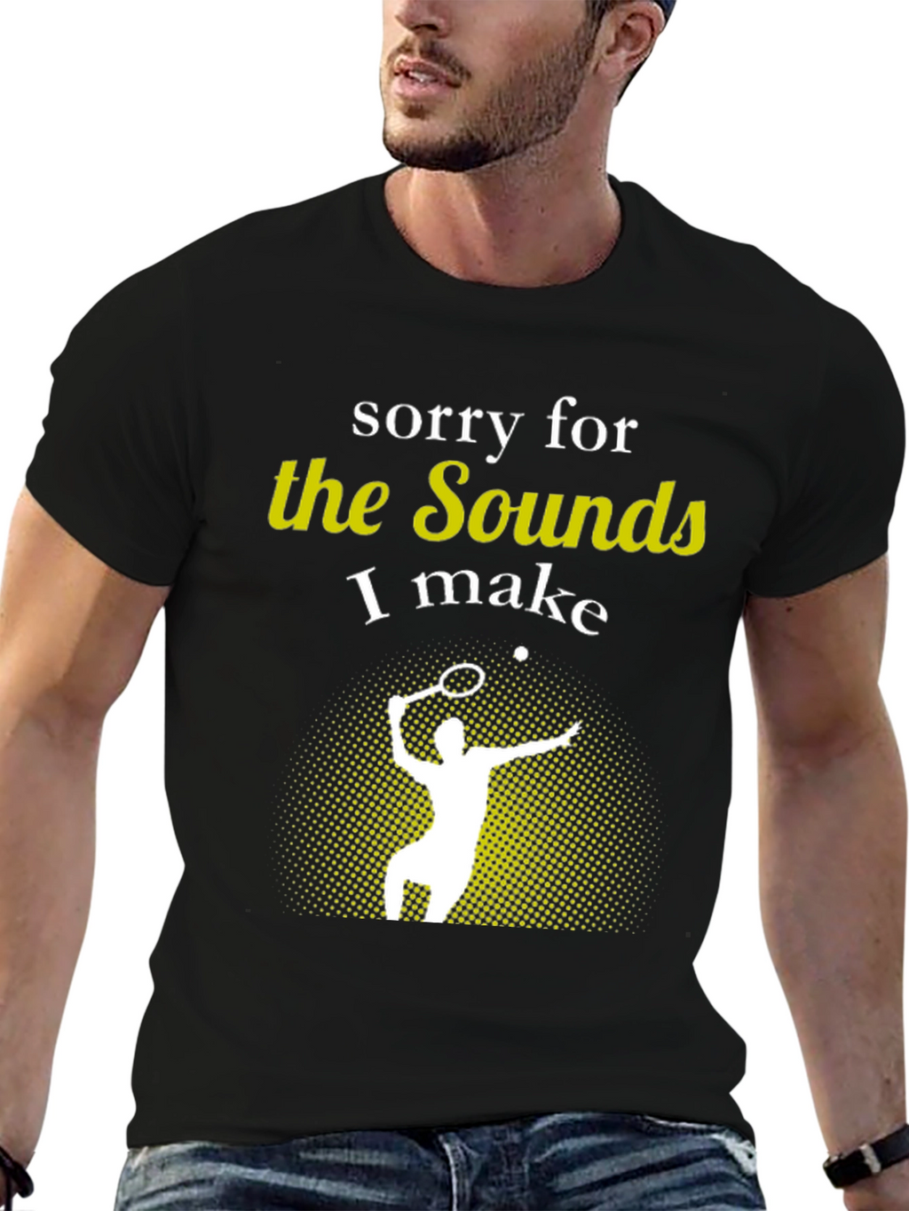 Tennis Sounds T-Shirt - Funny Player Tee