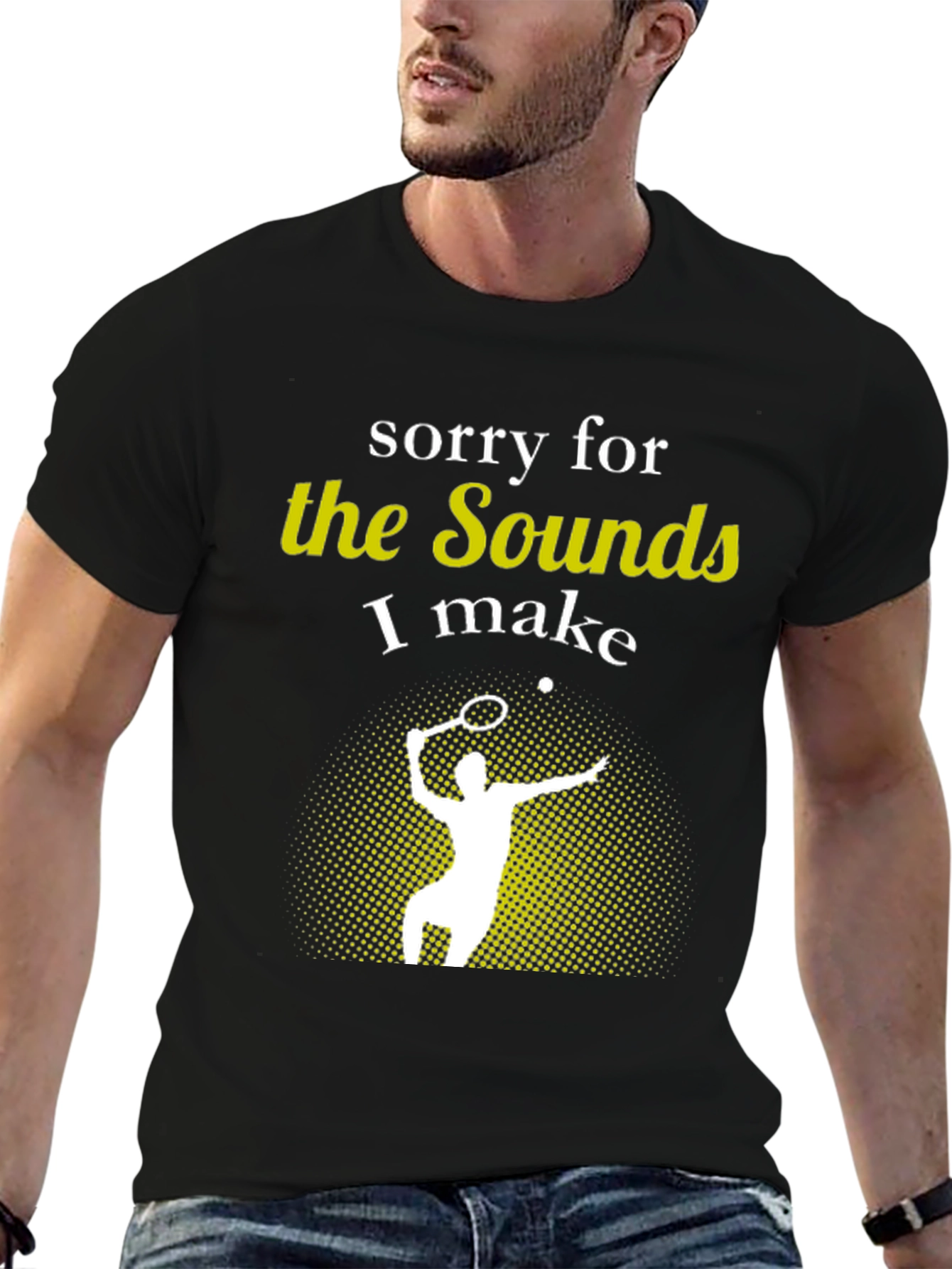 Tennis Sounds T-Shirt - Funny Player Tee
