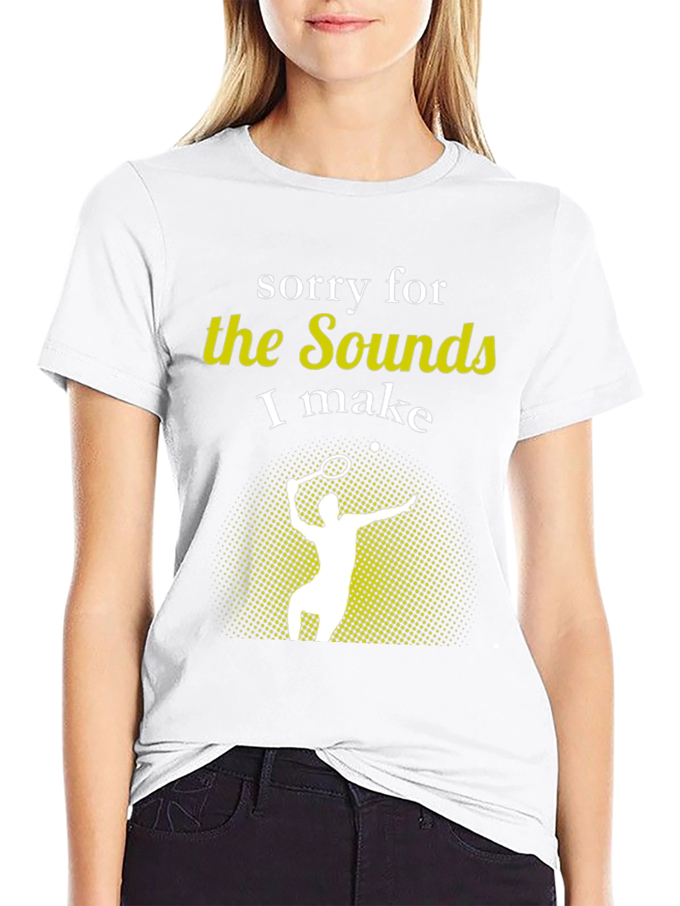 Tennis Sounds T-Shirt - Funny Player Tee