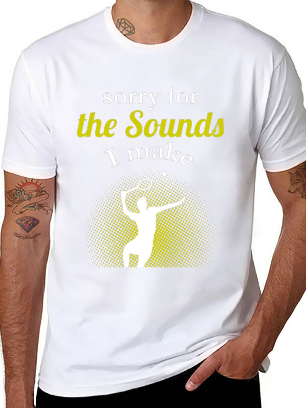 Tennis Sounds T-Shirt - Funny Player Tee