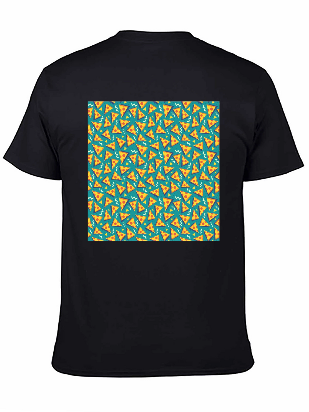 Pizza Pattern Graphic Tee