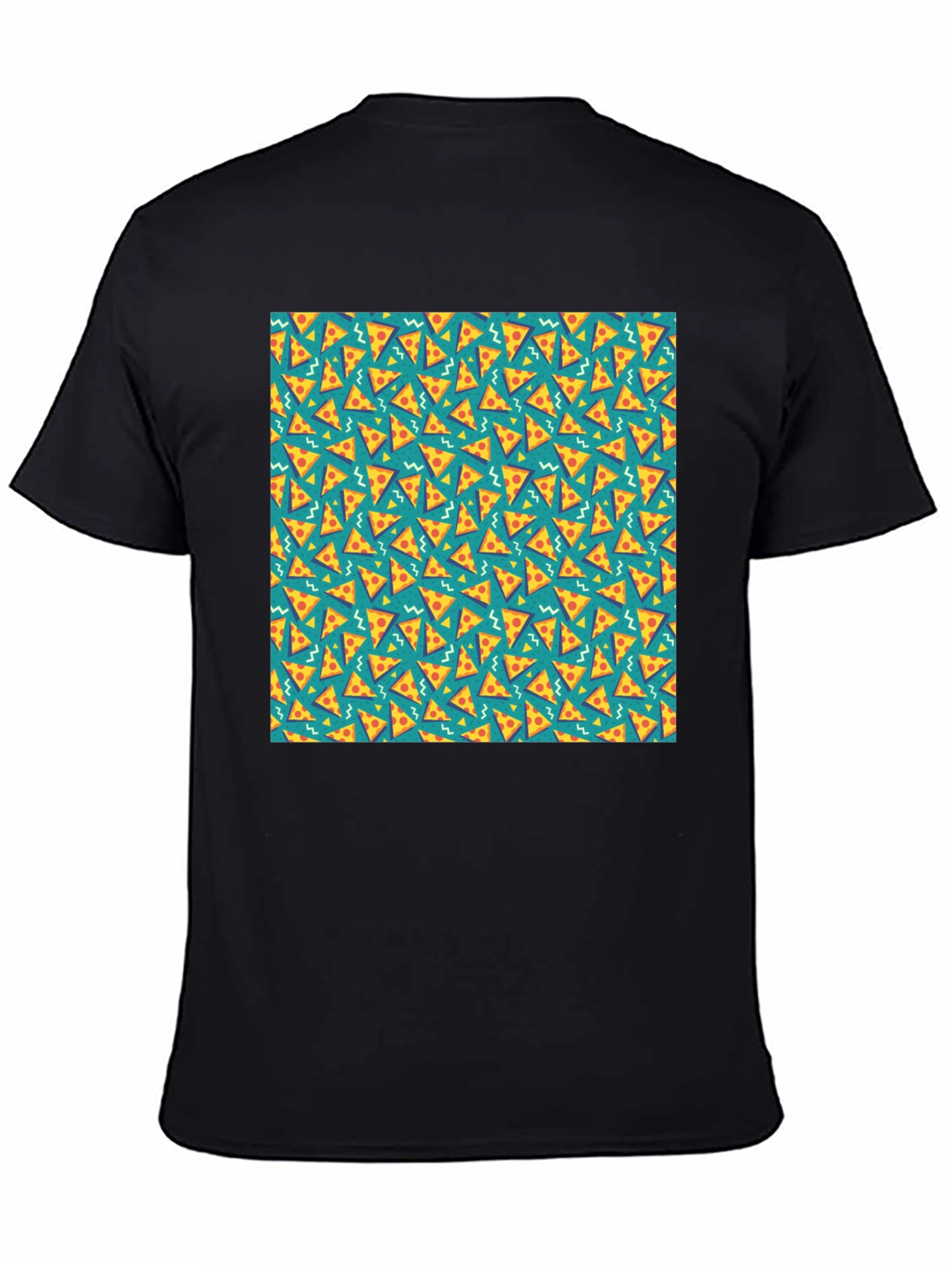 Pizza Pattern Graphic Tee