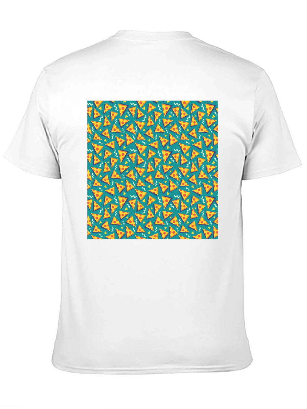 Pizza Pattern Graphic Tee